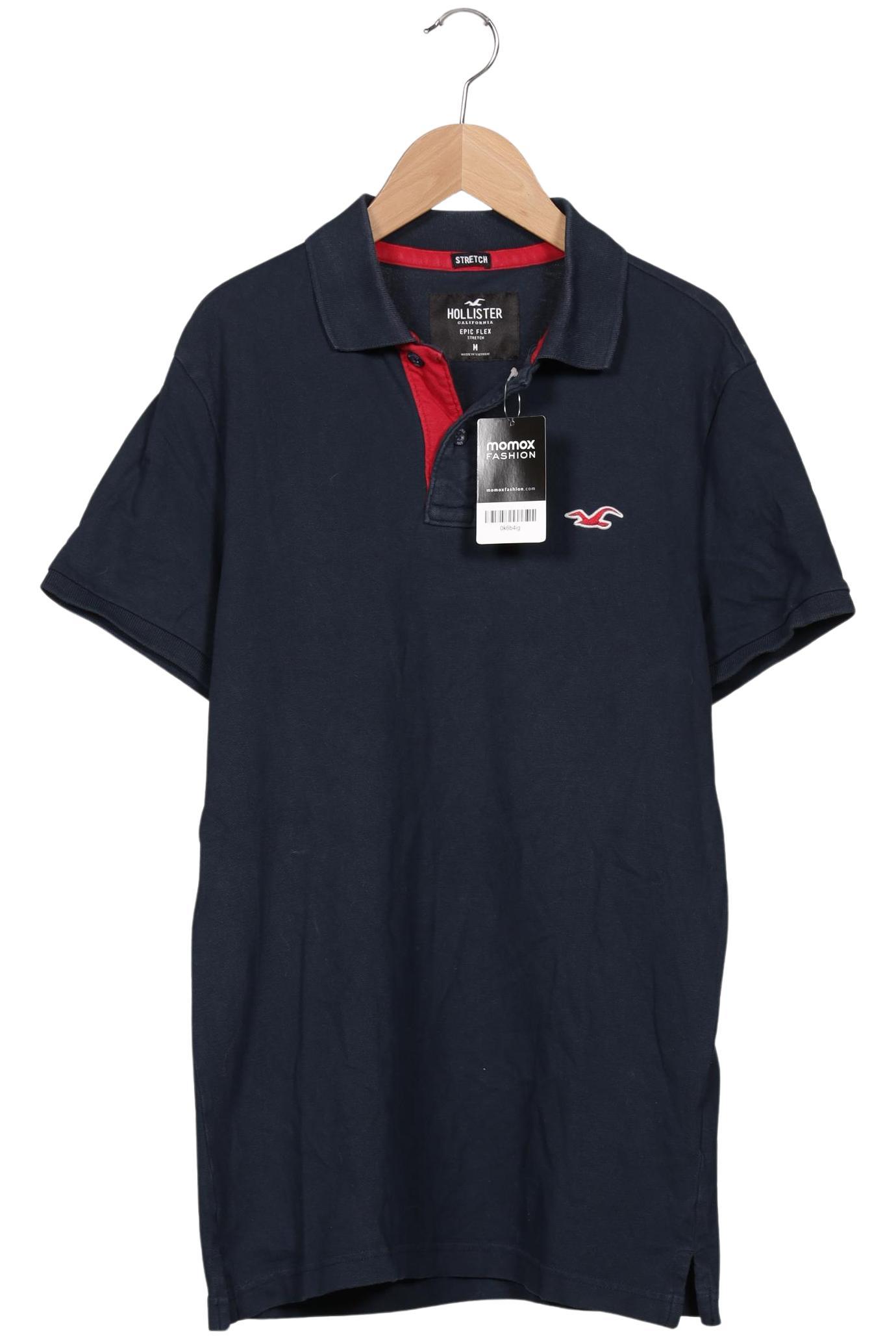 

Hollister Herren Poloshirt, marineblau, Gr. 48