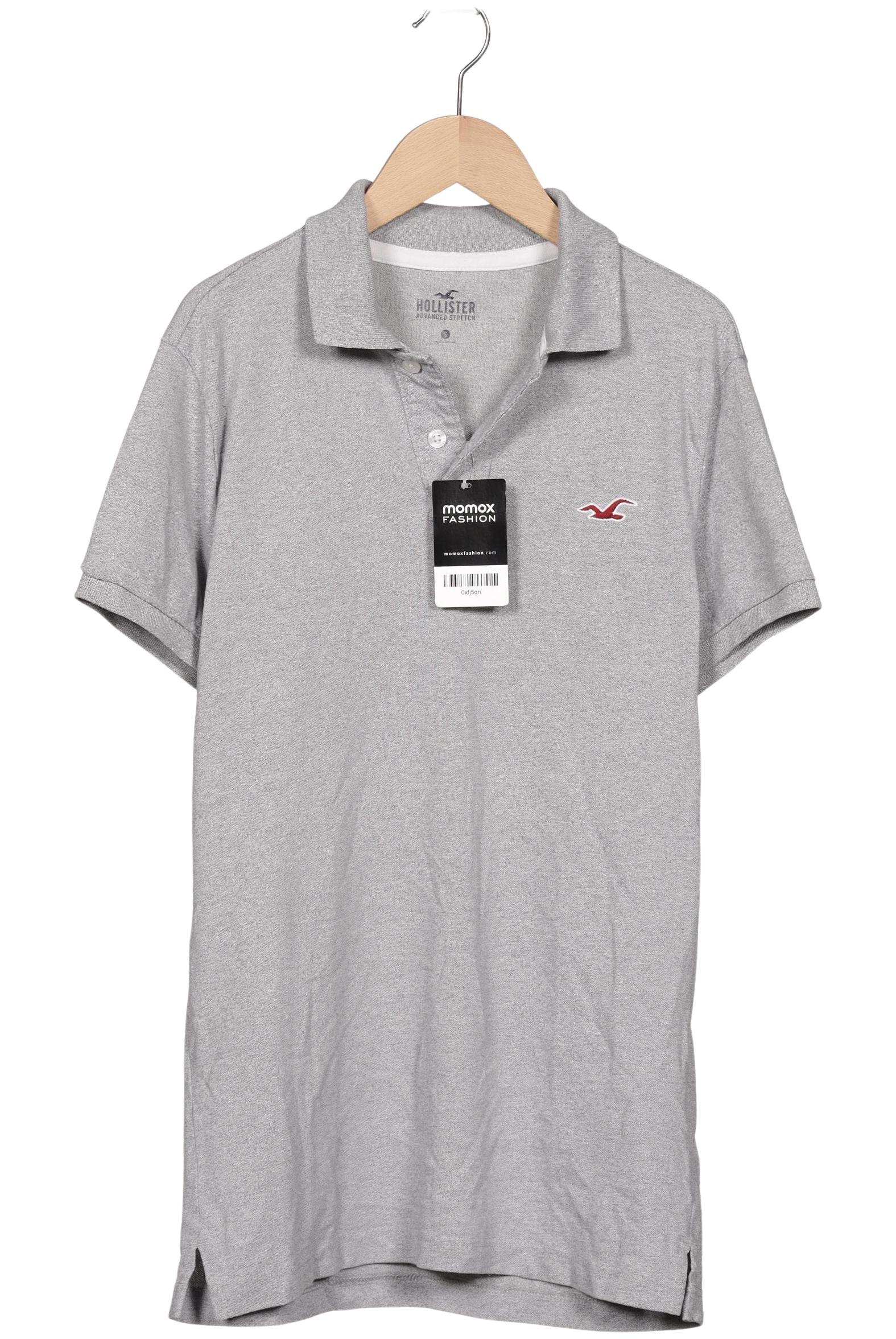 

Hollister Herren Poloshirt, grau, Gr. 46