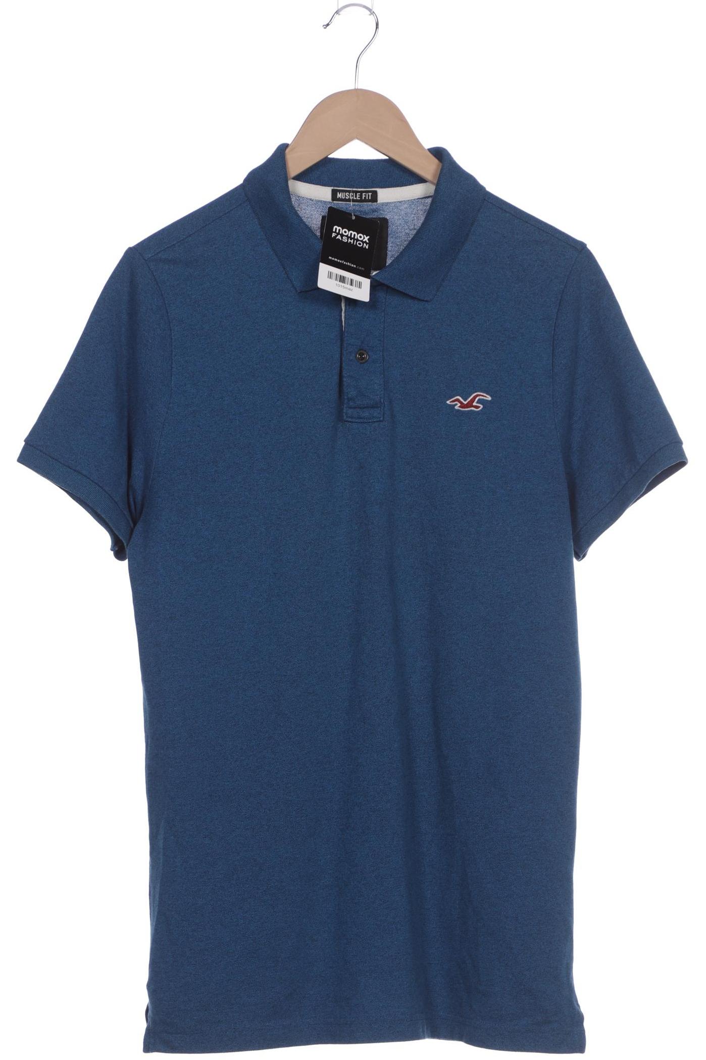 

Hollister Herren Poloshirt, blau, Gr. 54