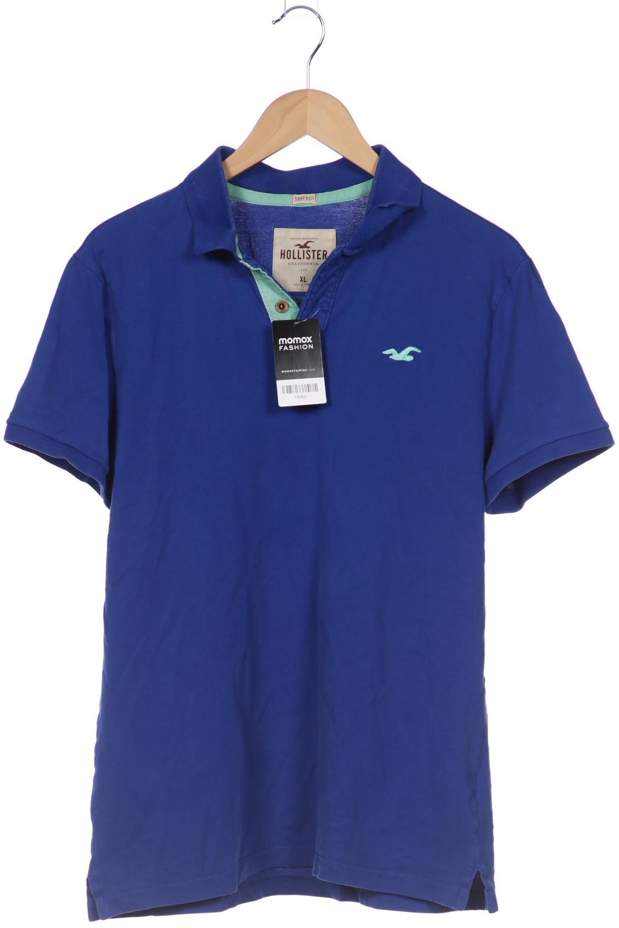 

Hollister Herren Poloshirt, blau