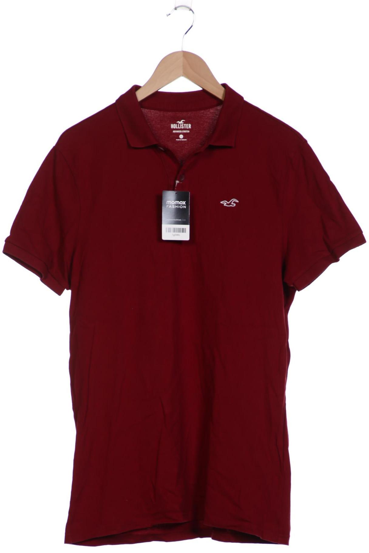 

Hollister Herren Poloshirt, bordeaux, Gr. 52