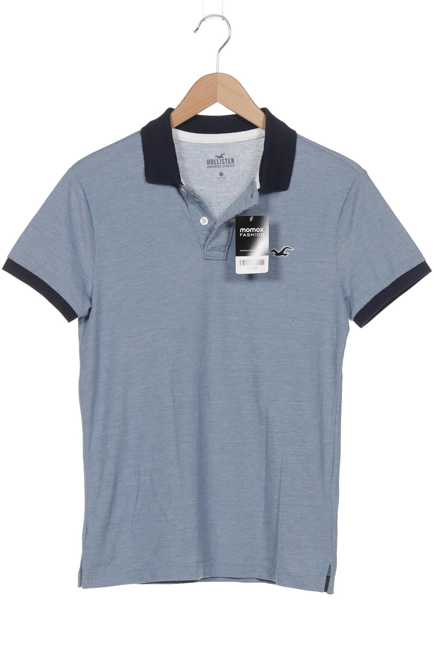 

Hollister Herren Poloshirt, blau, Gr. 44