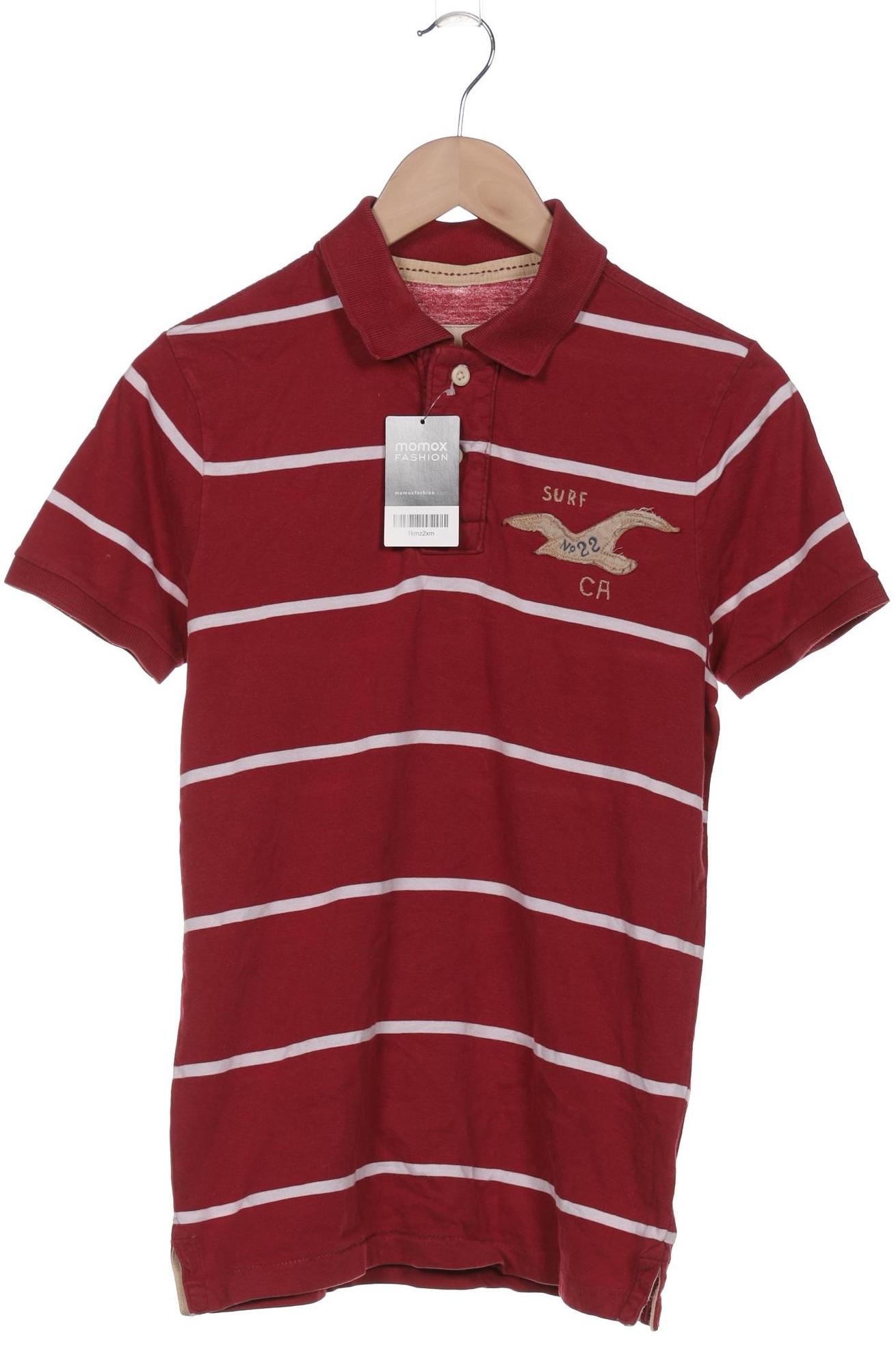 

Hollister Herren Poloshirt, rot, Gr. 46
