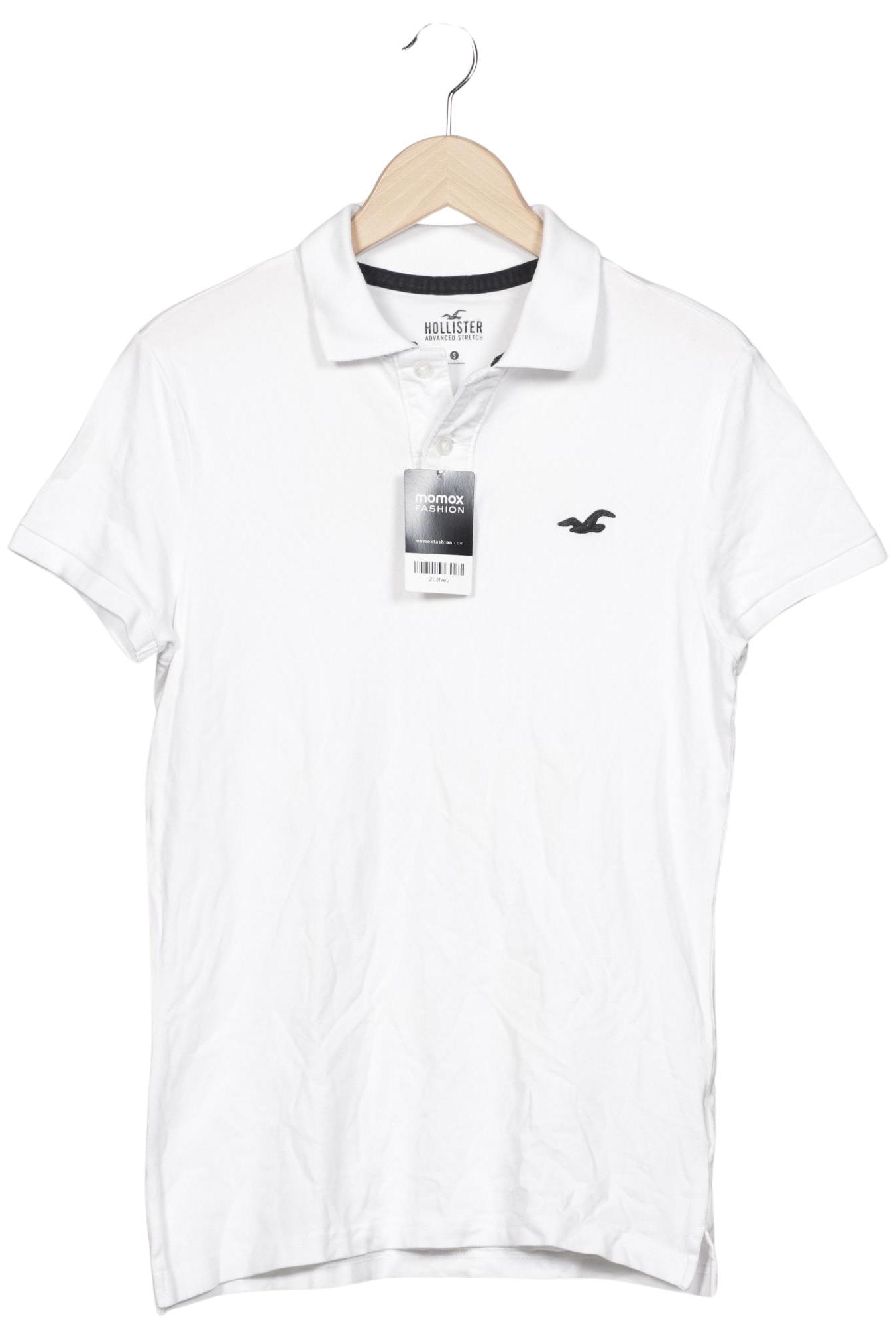 

Hollister Herren Poloshirt, weiß, Gr. 46