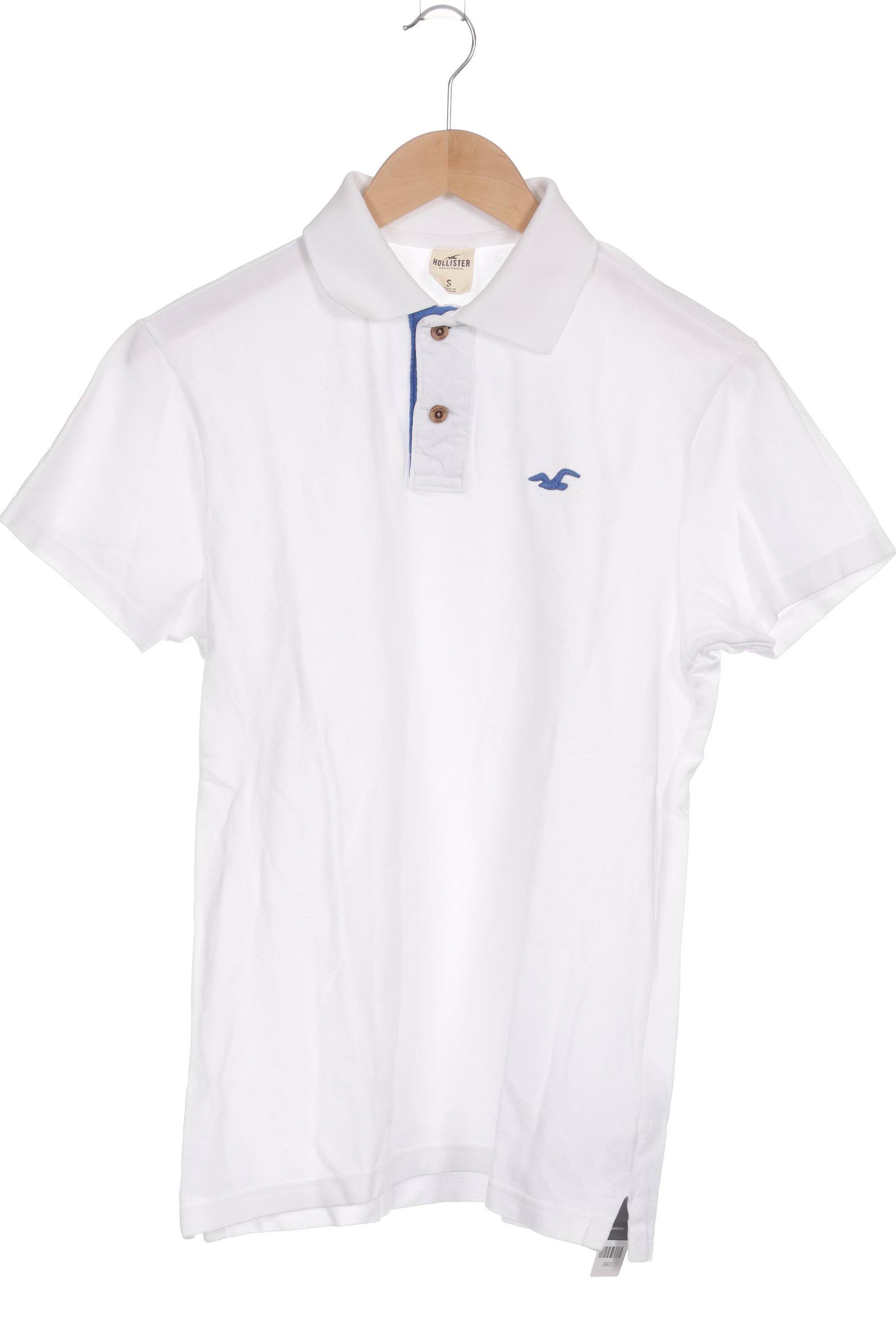 

Hollister Herren Poloshirt, weiß, Gr.