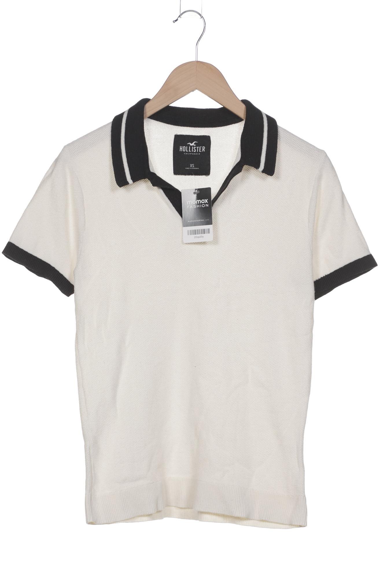 

Hollister Herren Poloshirt, weiß, Gr. 44