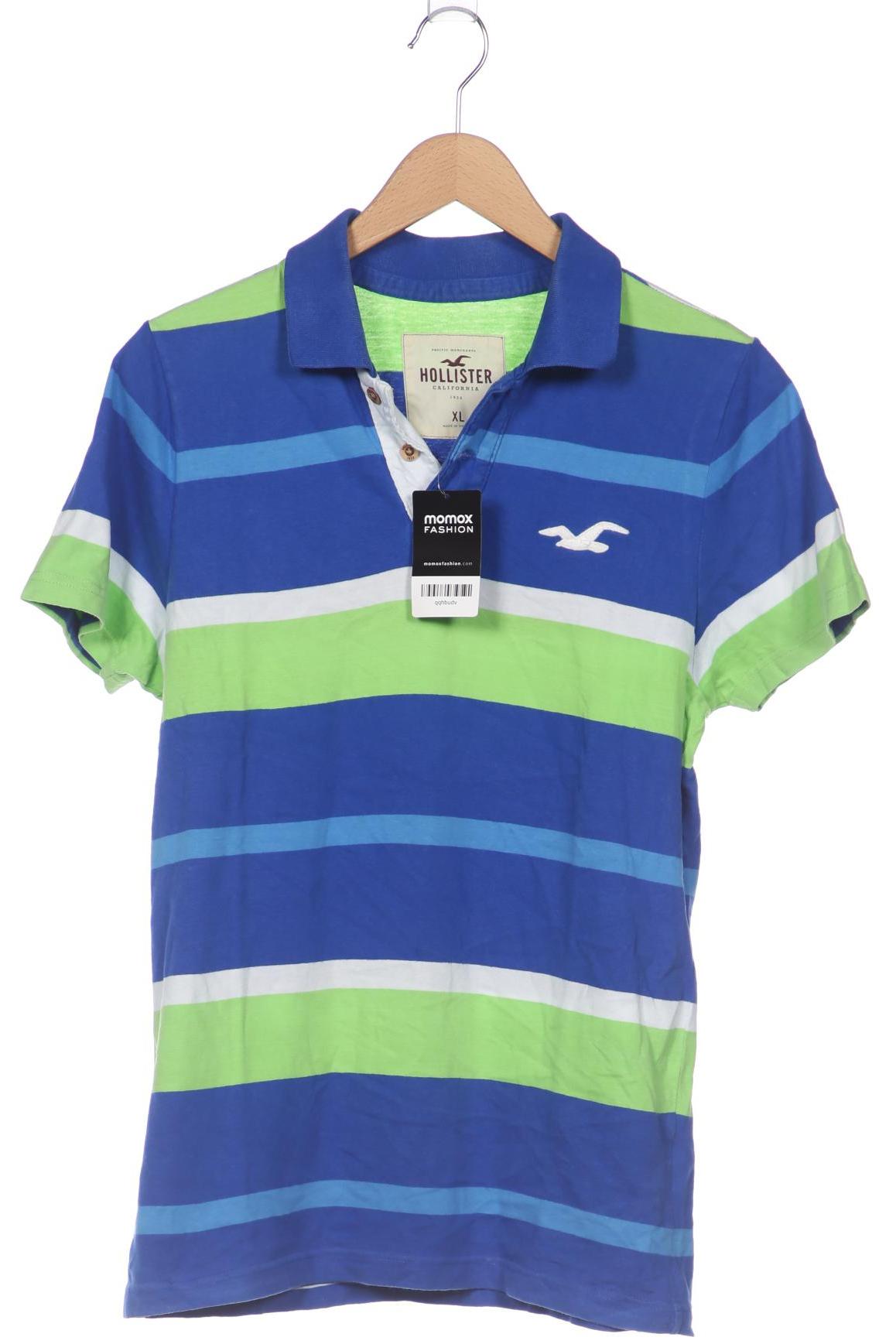

Hollister Herren Poloshirt, blau, Gr. 54