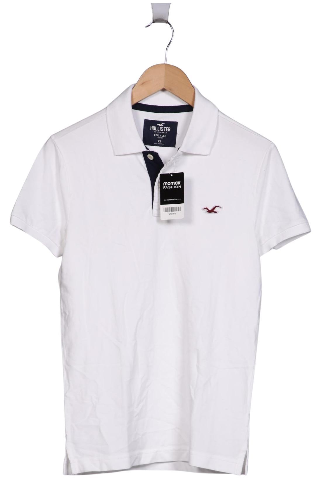 

Hollister Herren Poloshirt, weiß, Gr. 44