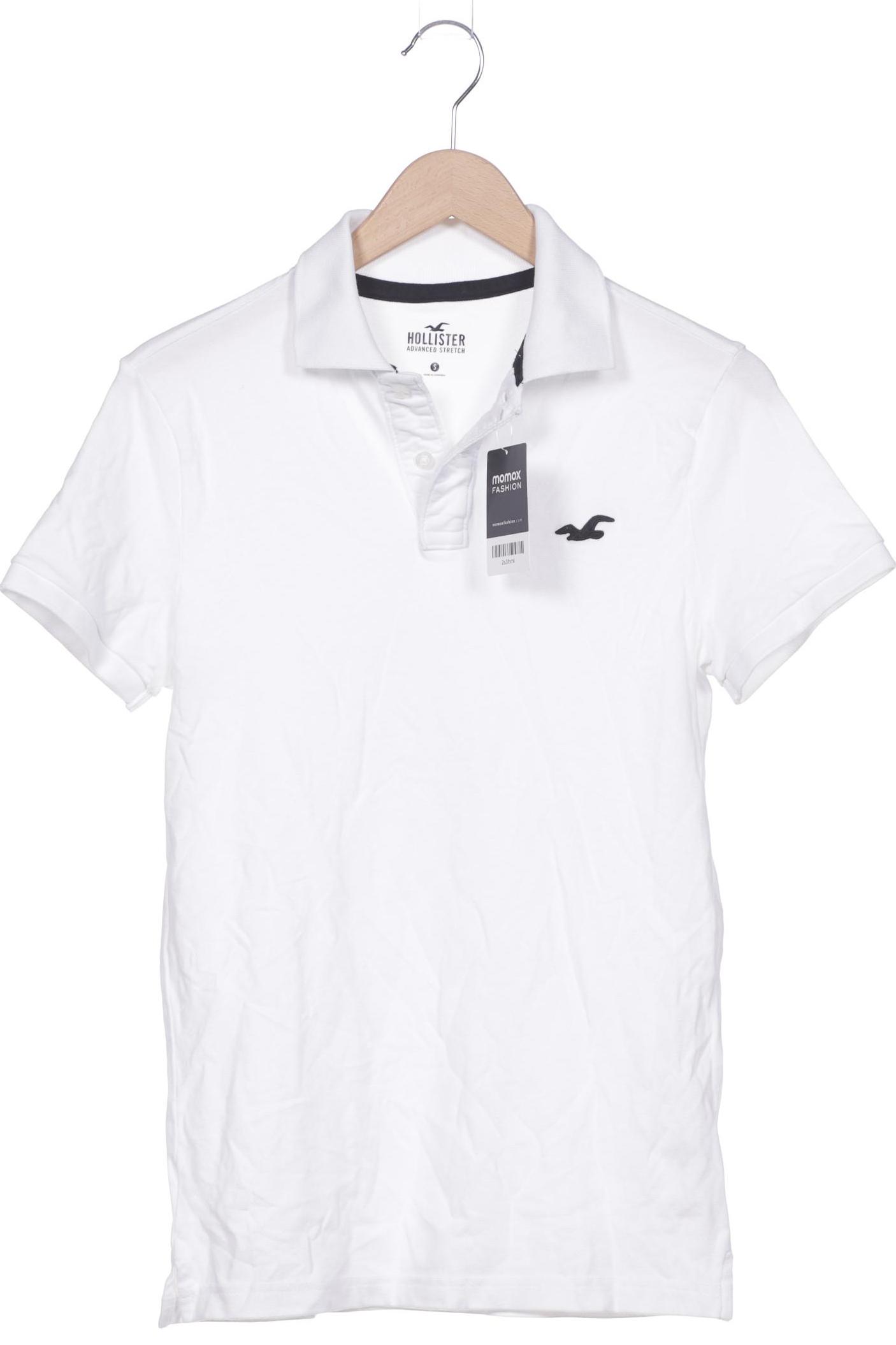 

Hollister Herren Poloshirt, weiß, Gr. 46