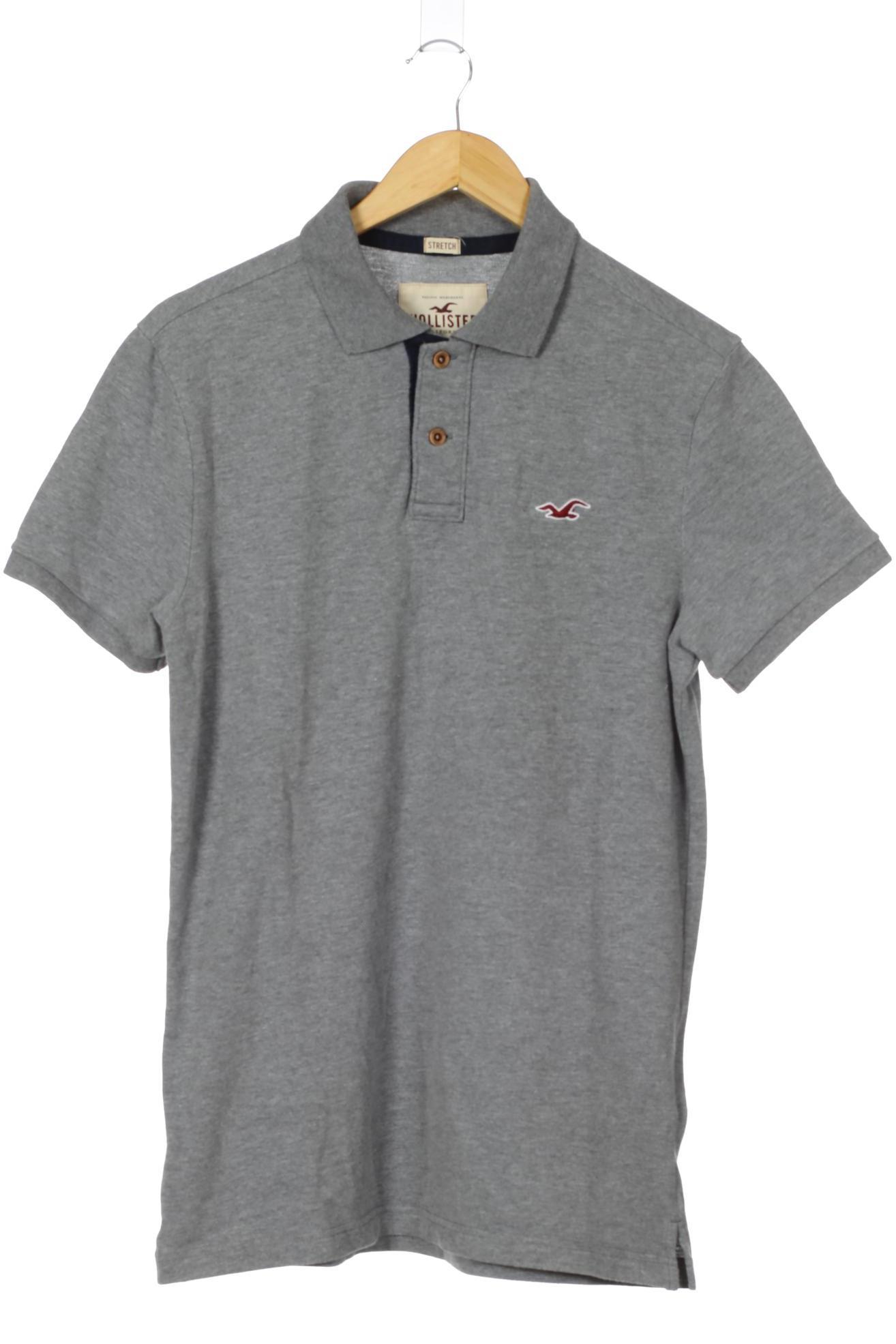 

Hollister Herren Poloshirt, grau, Gr.