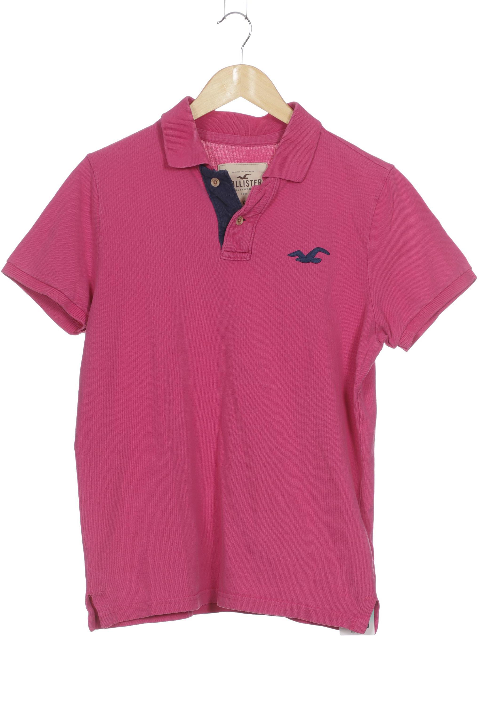 

Hollister Herren Poloshirt, pink, Gr.