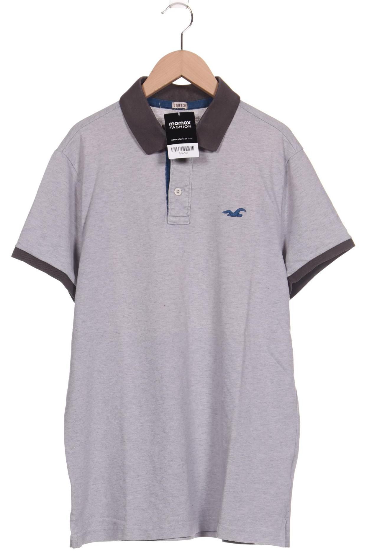 

Hollister Herren Poloshirt, grau