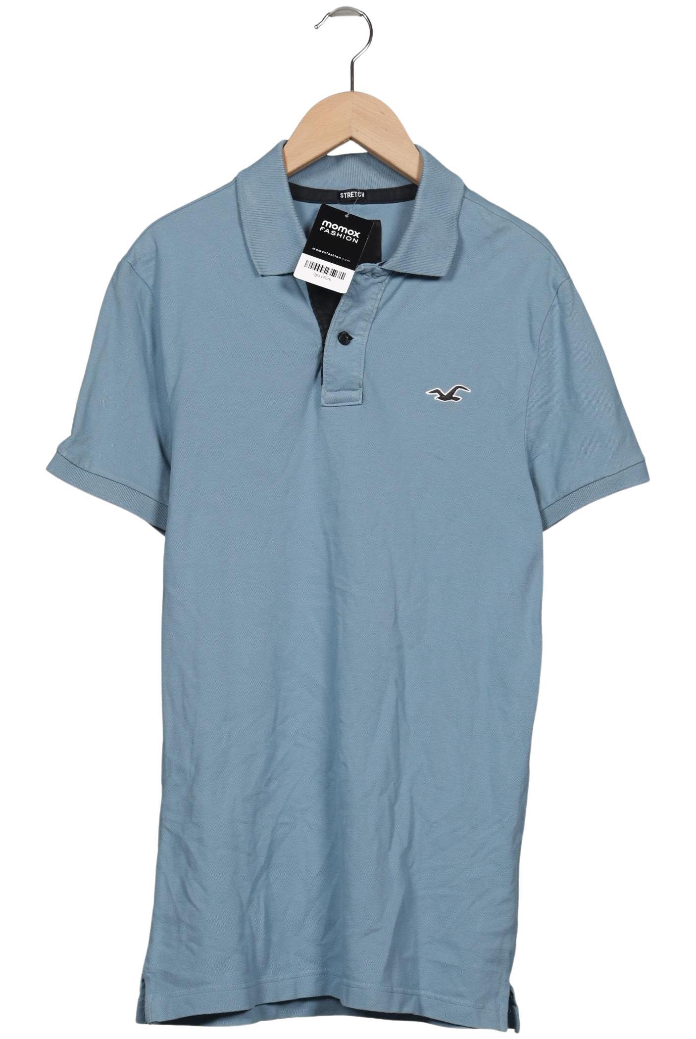 

Hollister Herren Poloshirt, blau, Gr. 46