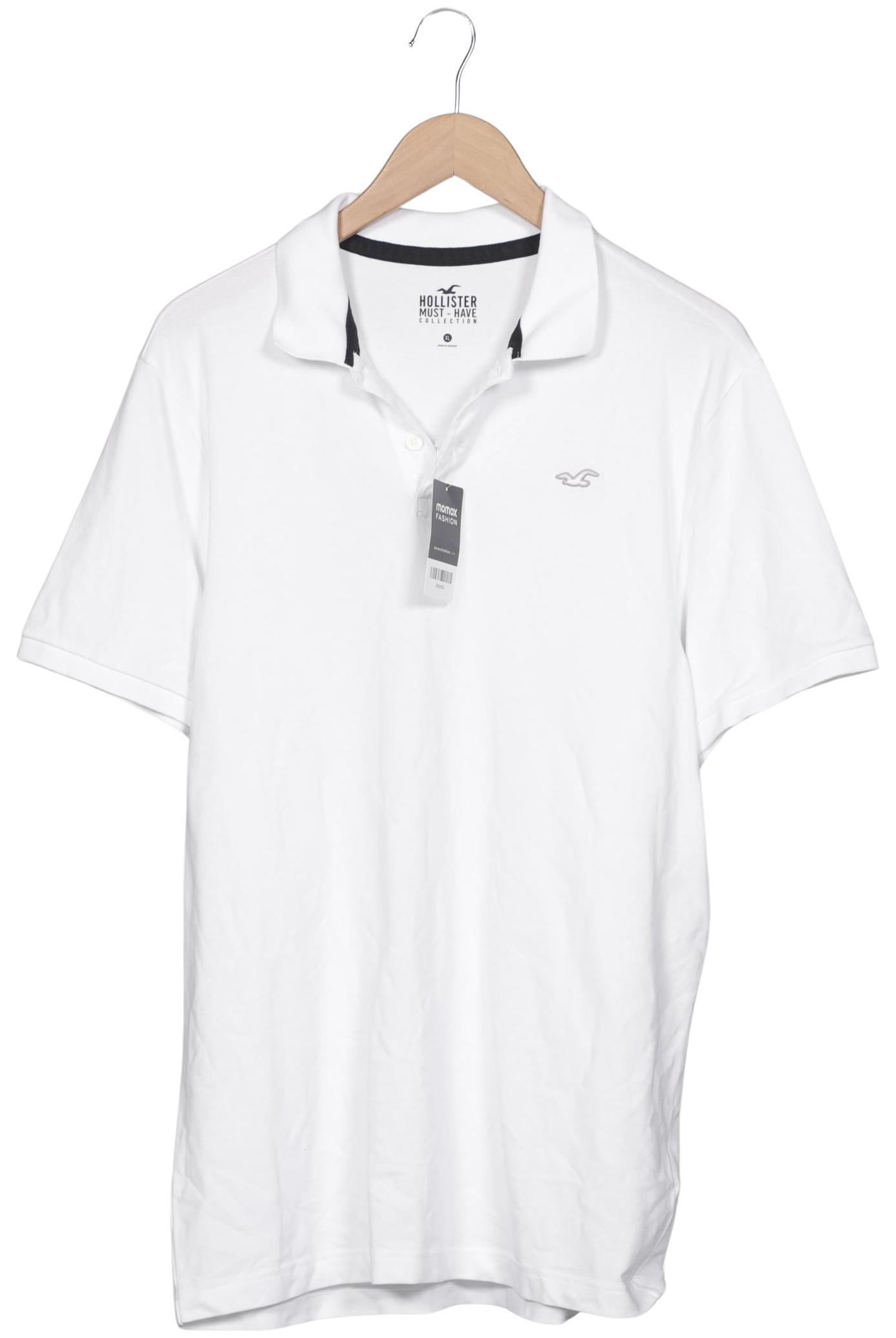 

Hollister Herren Poloshirt, weiß, Gr. 54