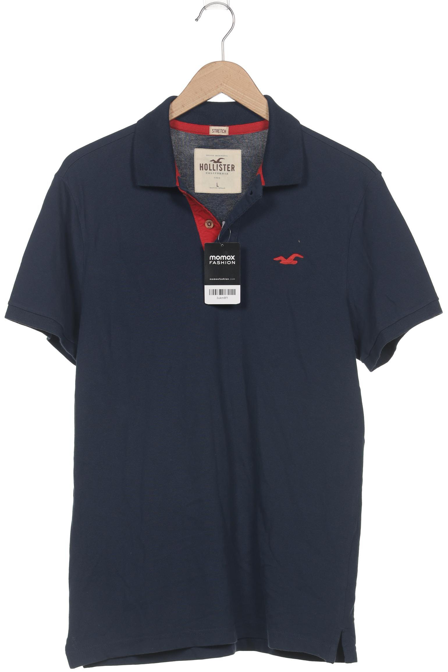 

Hollister Herren Poloshirt, marineblau, Gr. 52