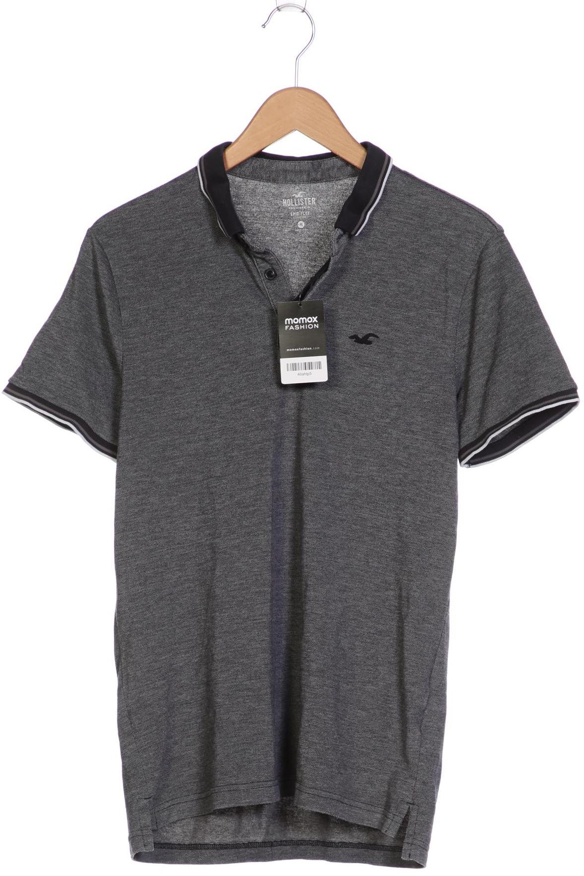 

Hollister Herren Poloshirt, grau