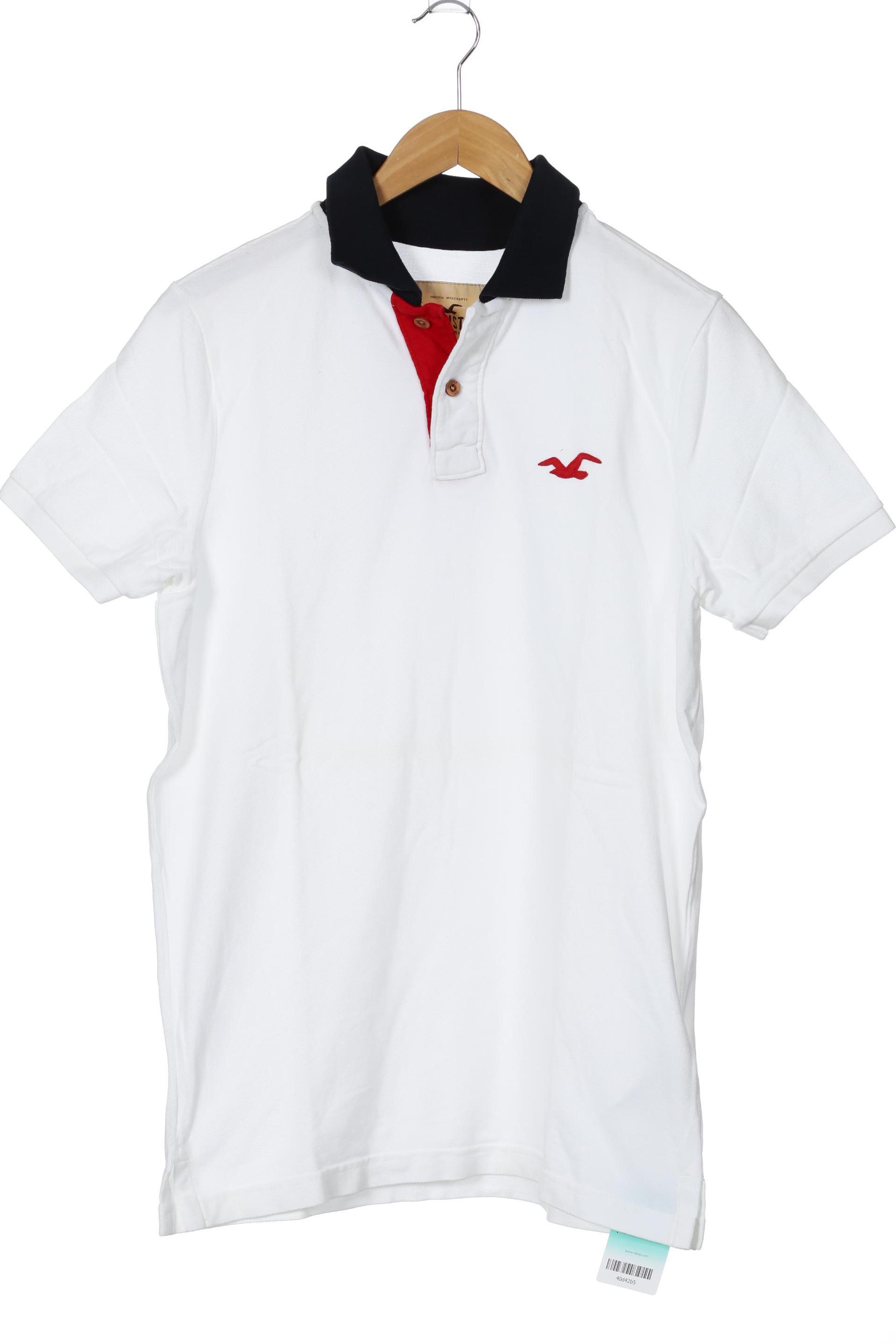

Hollister Herren Poloshirt, weiß, Gr. 54