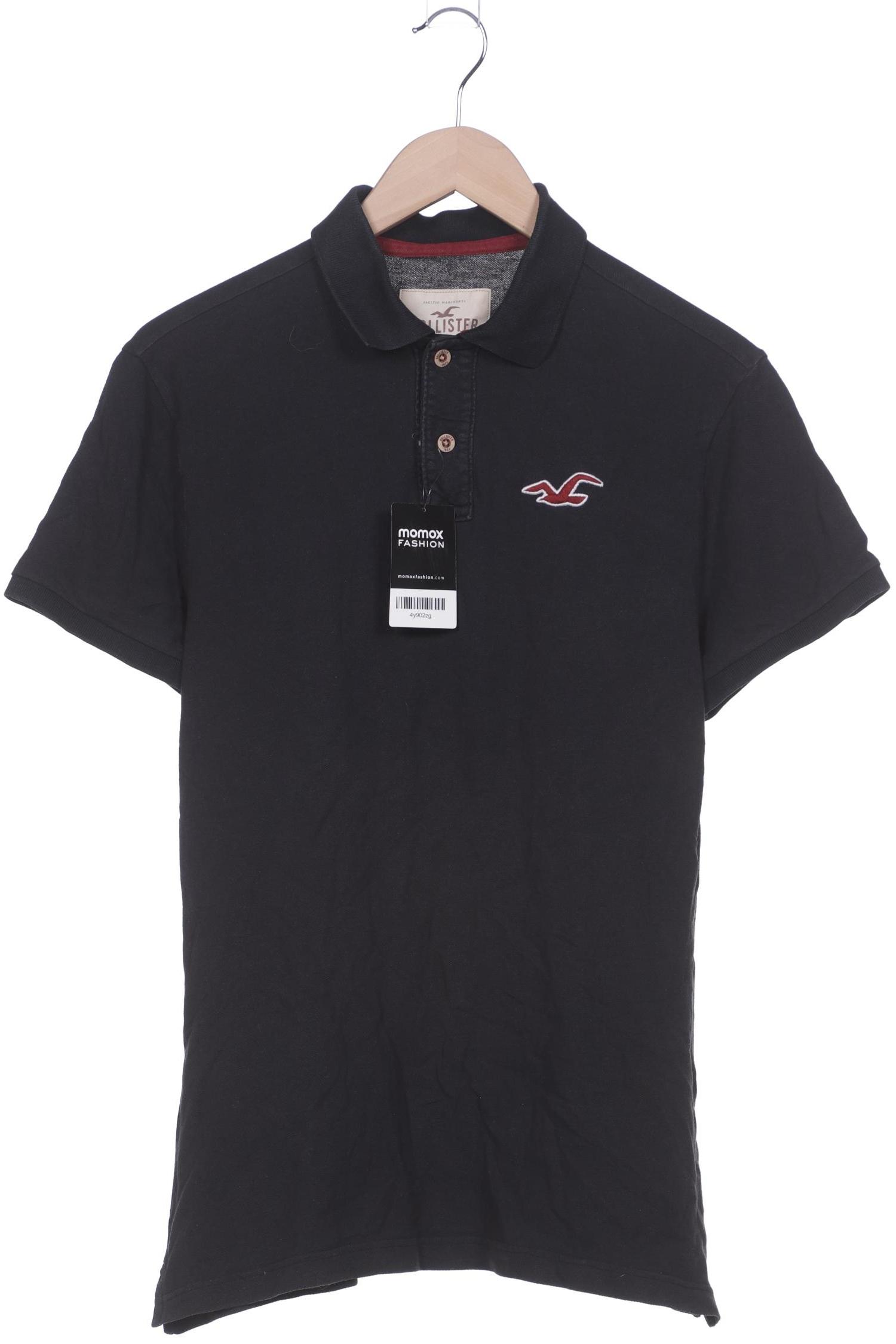

Hollister Herren Poloshirt, schwarz