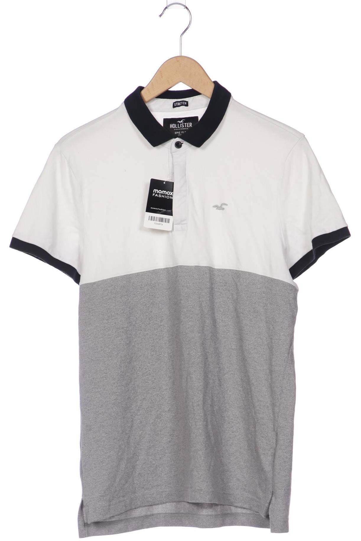 

Hollister Herren Poloshirt, grau, Gr. 52