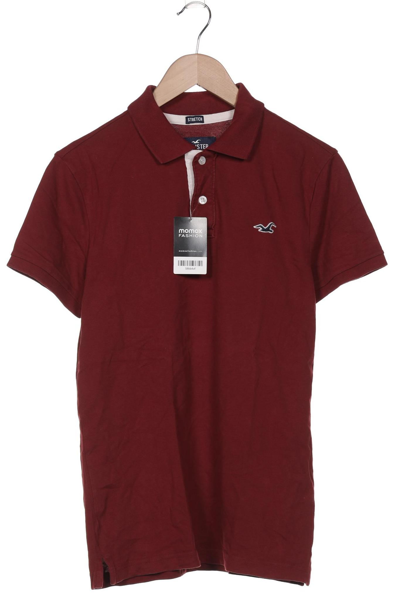 

Hollister Herren Poloshirt, bordeaux, Gr. 46