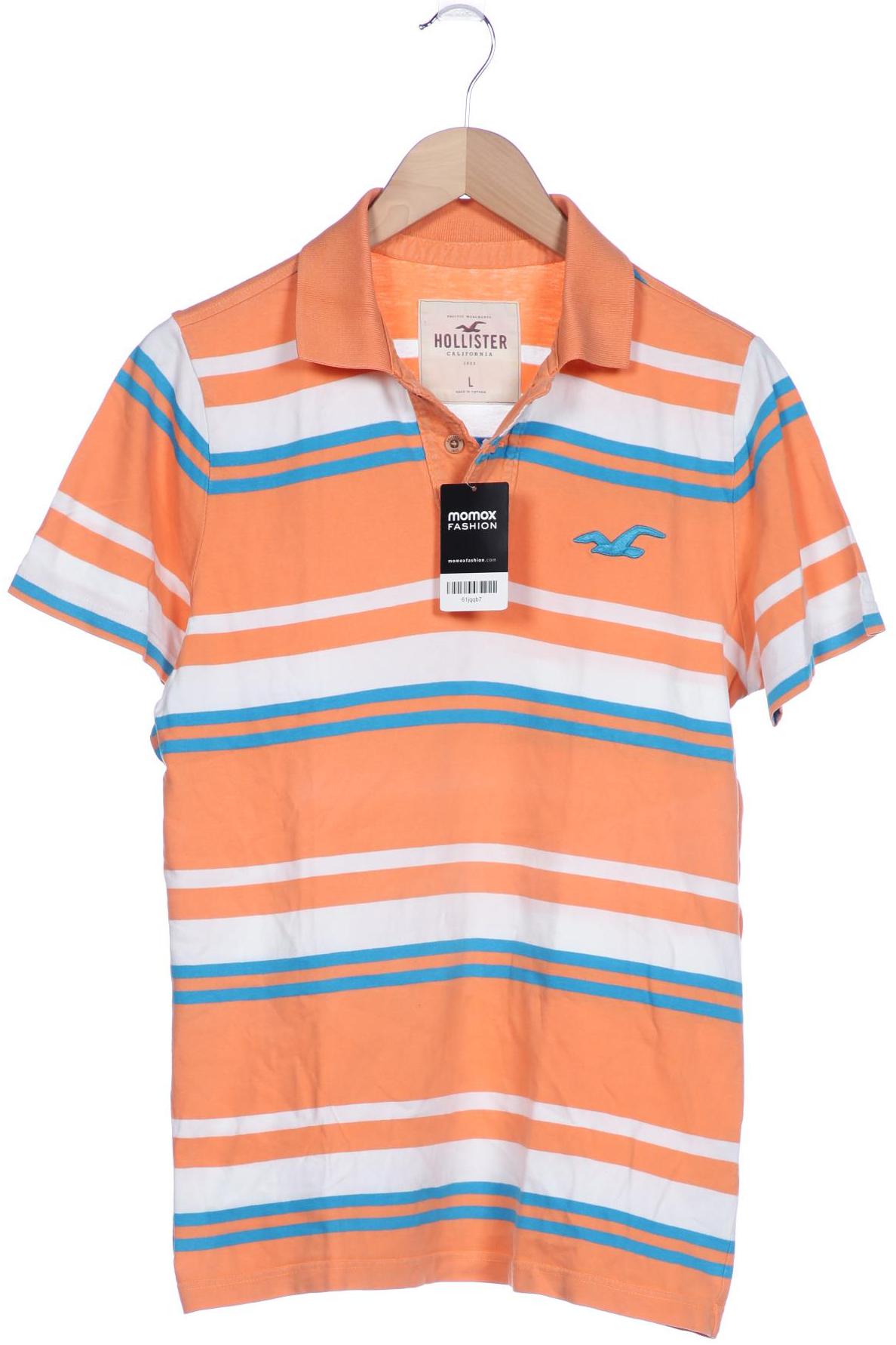 

Hollister Herren Poloshirt, orange