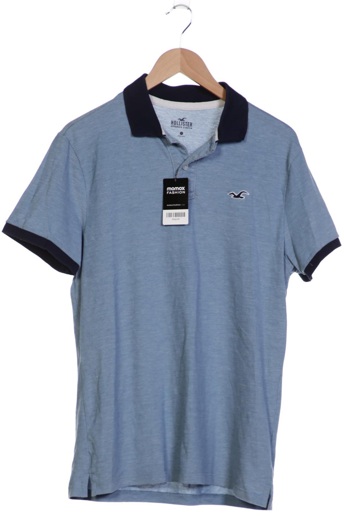 

Hollister Herren Poloshirt, blau, Gr. 52