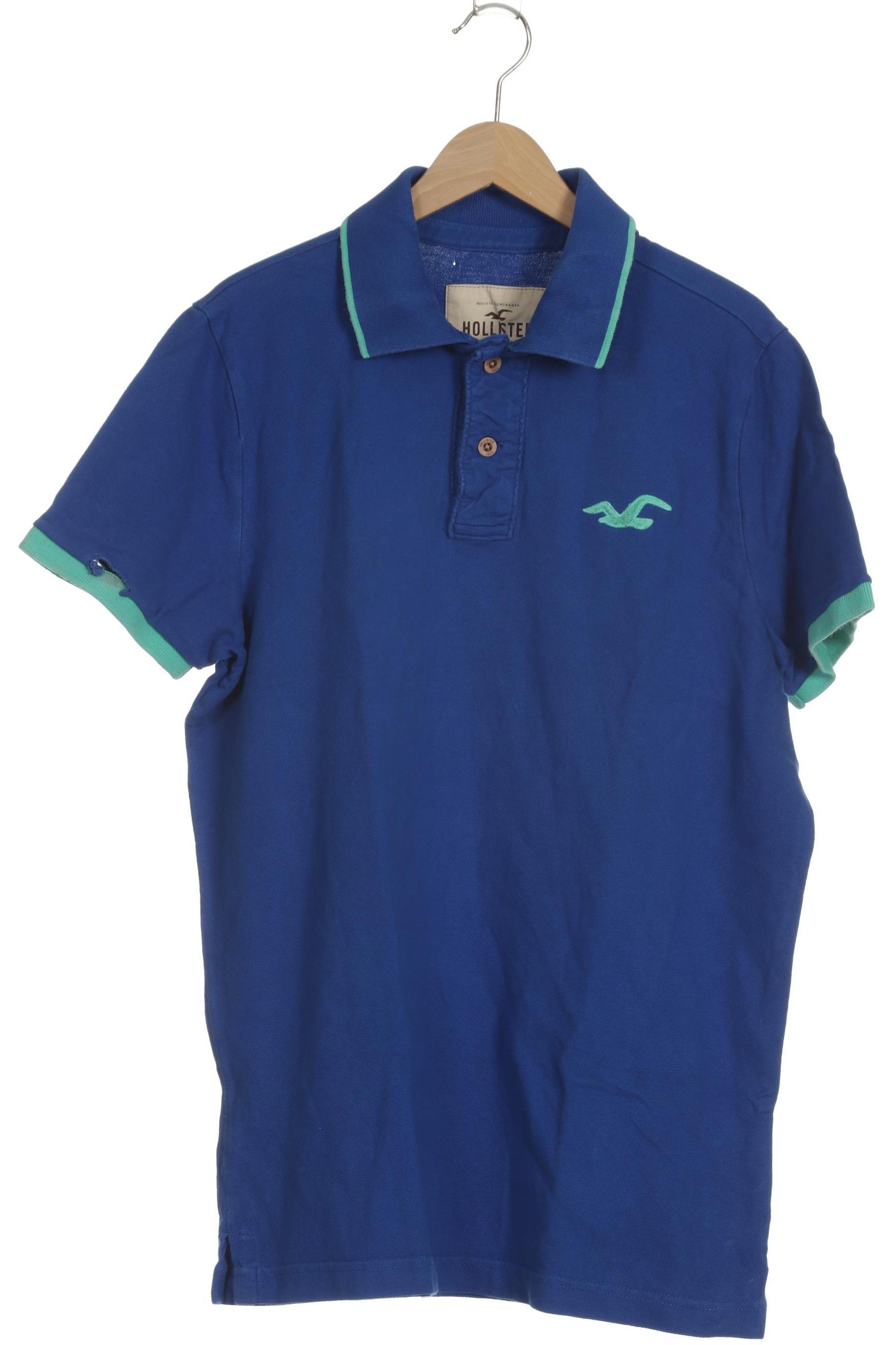

Hollister Herren Poloshirt, blau, Gr.