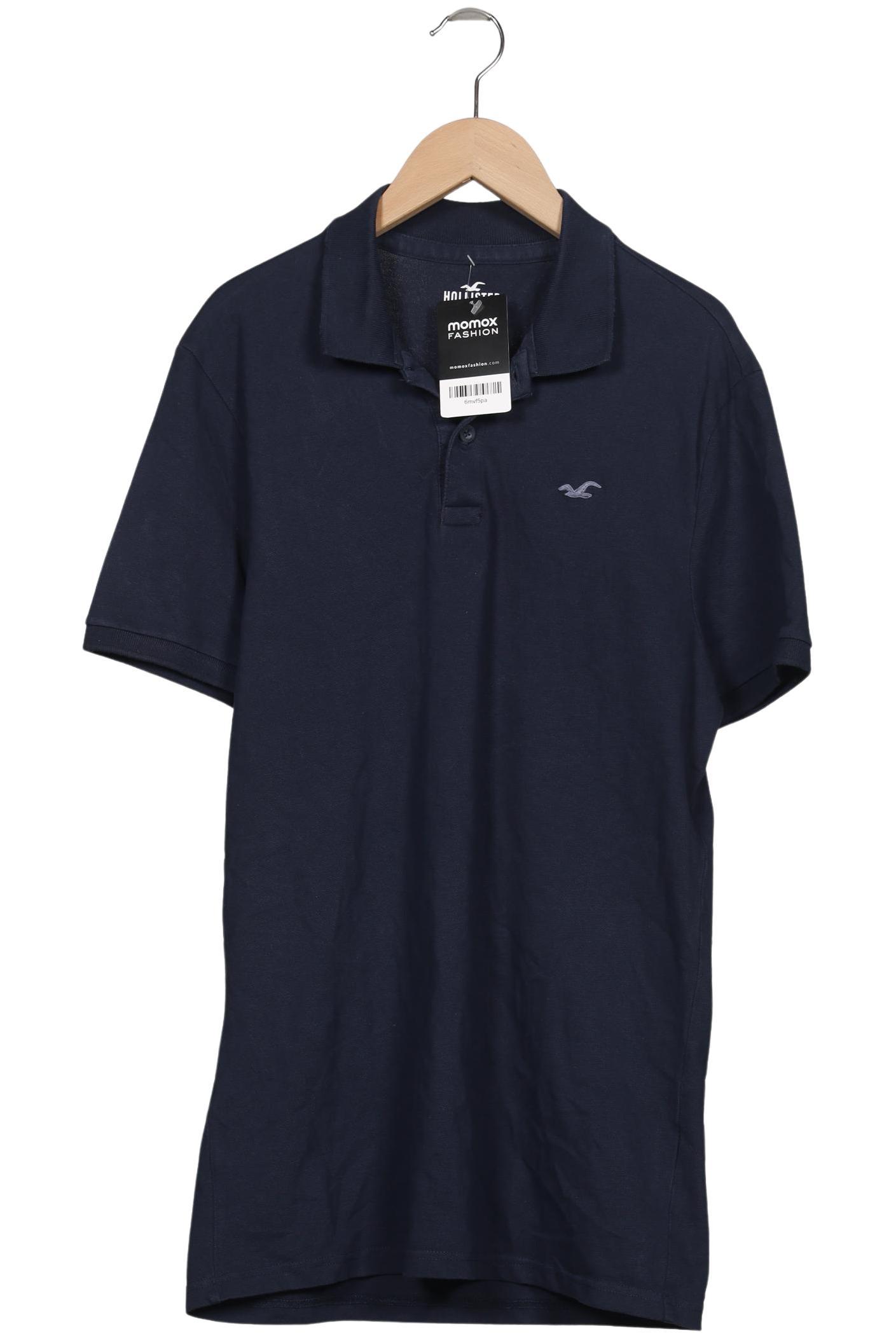 

Hollister Herren Poloshirt, marineblau, Gr. 48