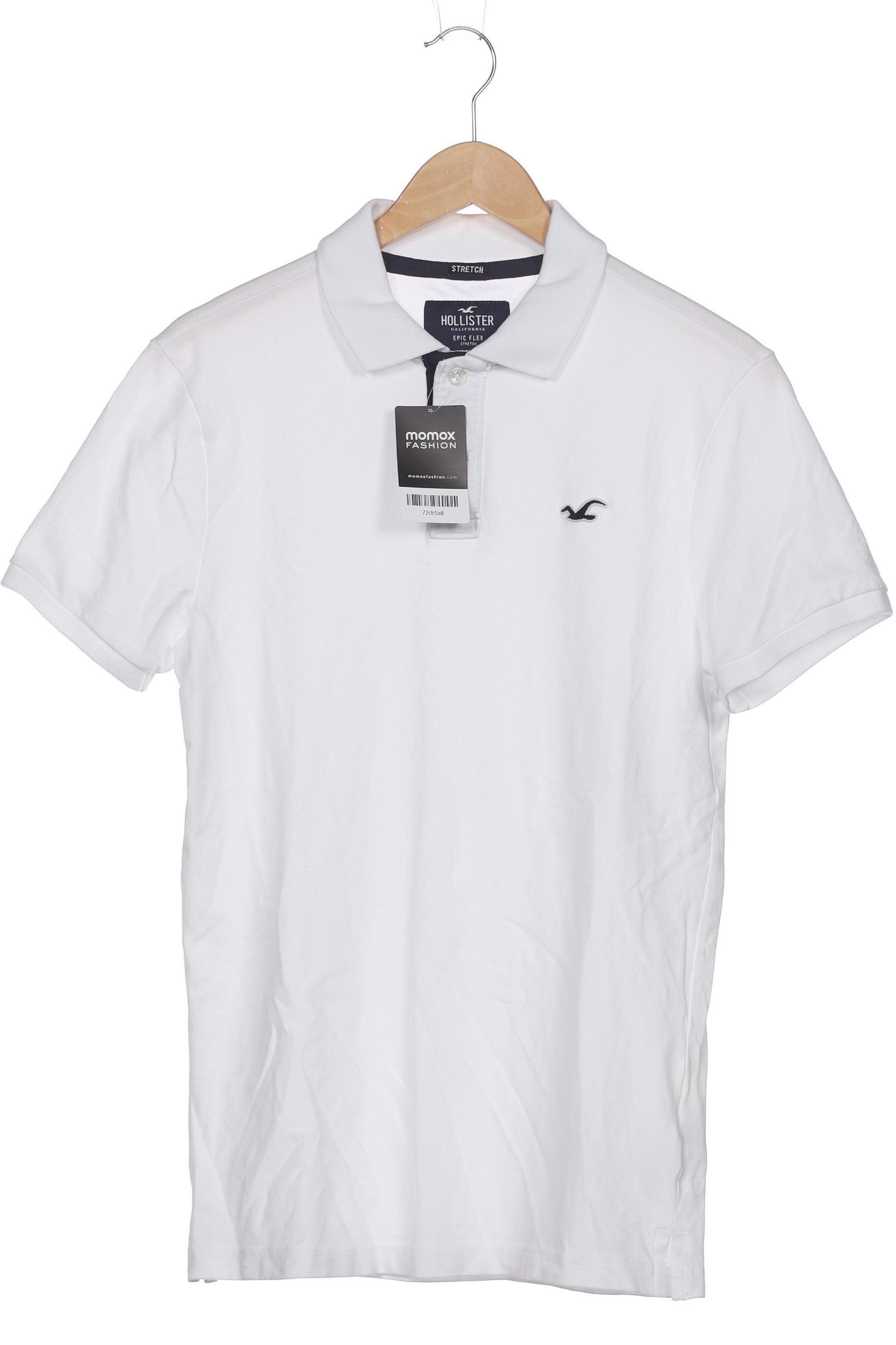 

Hollister Herren Poloshirt, weiß, Gr. 48