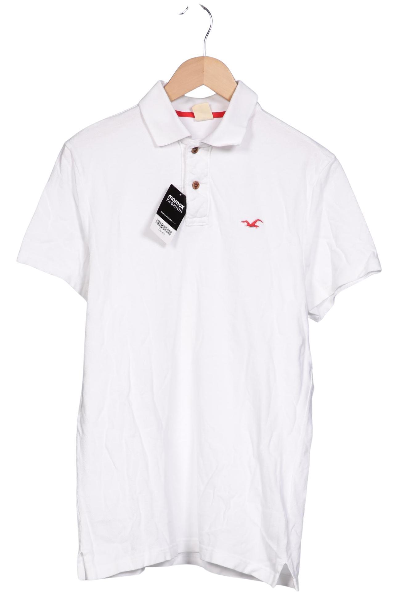 

Hollister Herren Poloshirt, weiß, Gr. 52