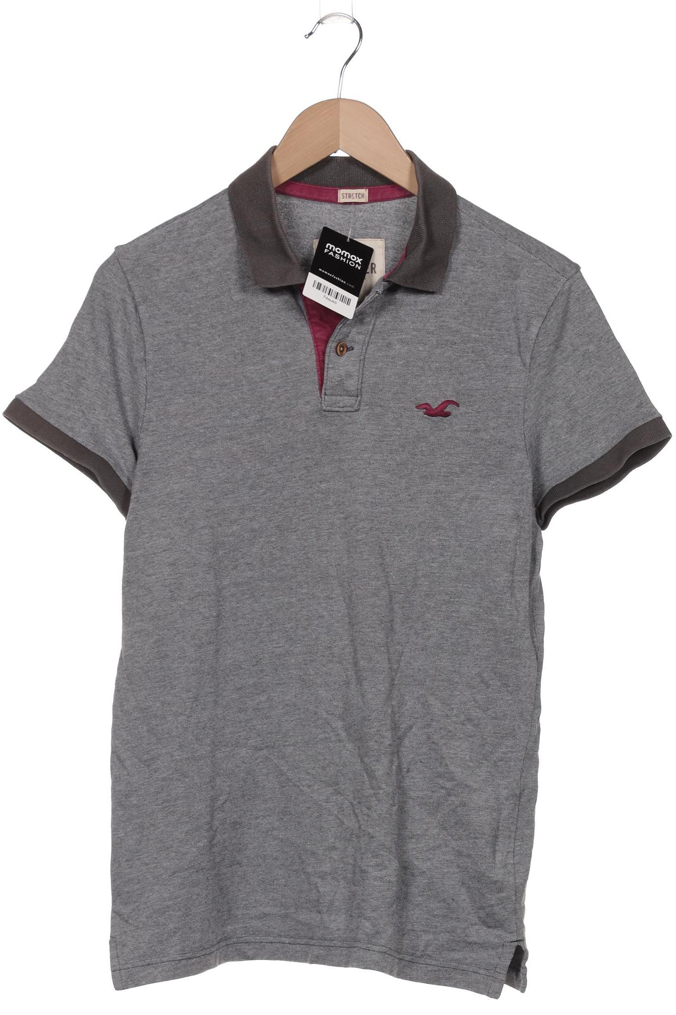 

Hollister Herren Poloshirt, grau, Gr. 46