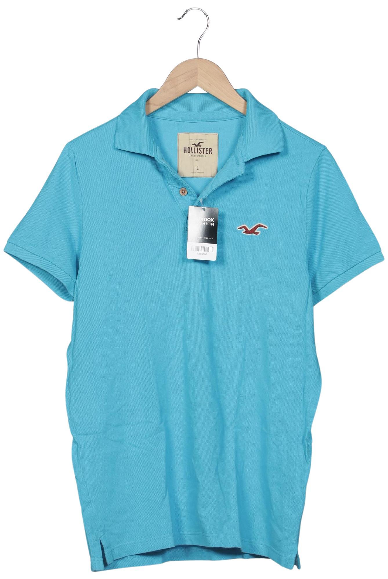 

Hollister Herren Poloshirt, blau, Gr. 52