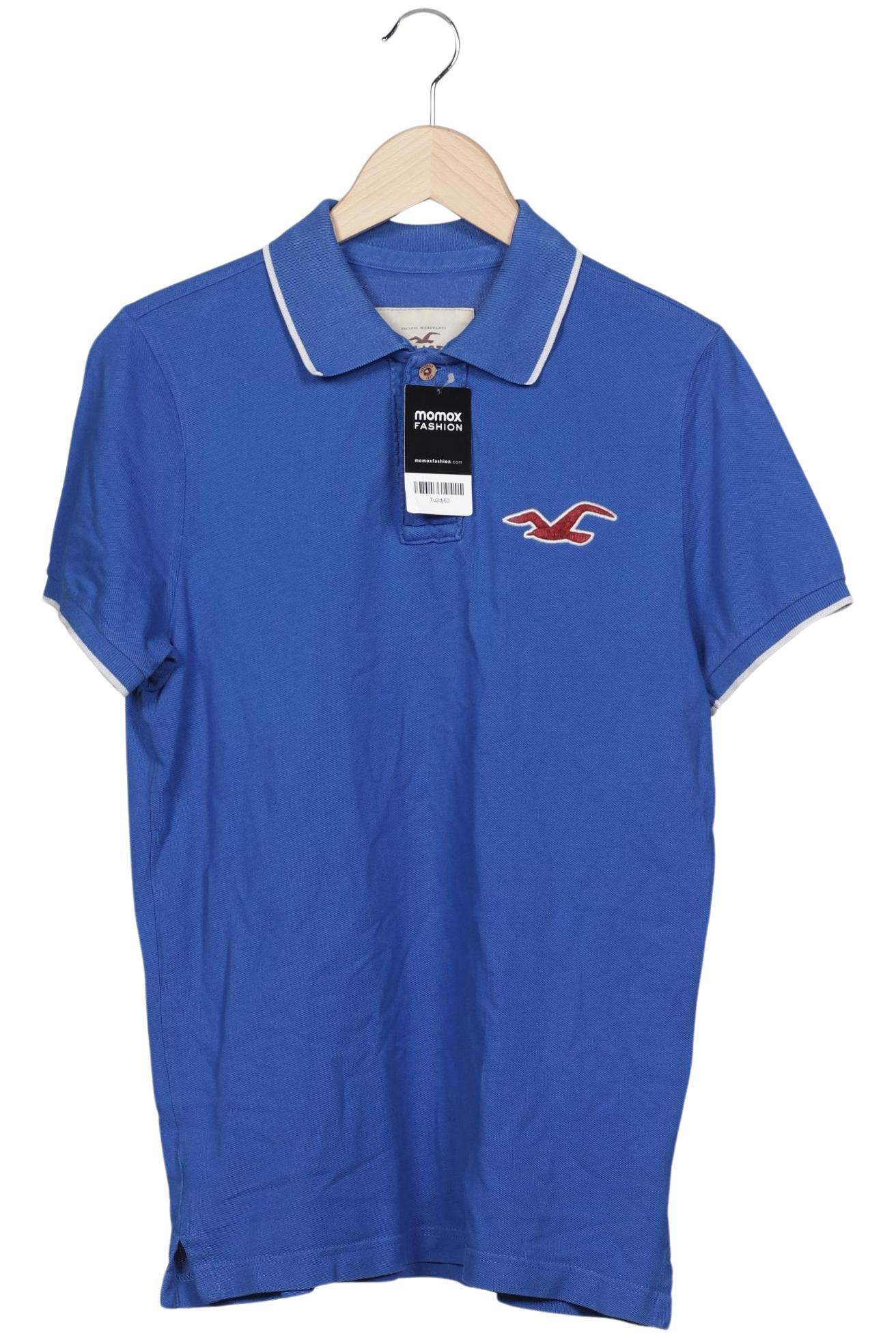 

Hollister Herren Poloshirt, blau, Gr. 48