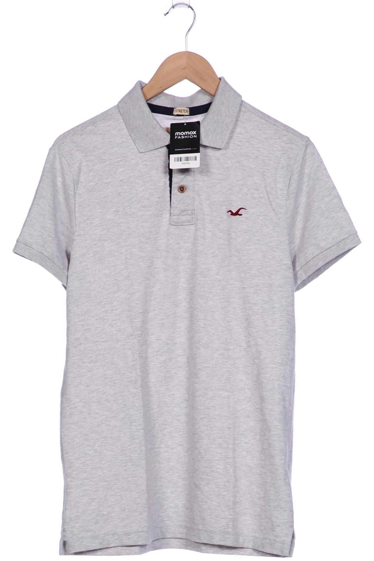 

Hollister Herren Poloshirt, grau, Gr. 48
