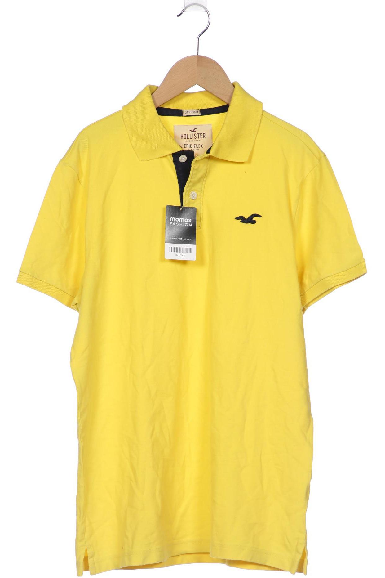 

Hollister Herren Poloshirt, gelb