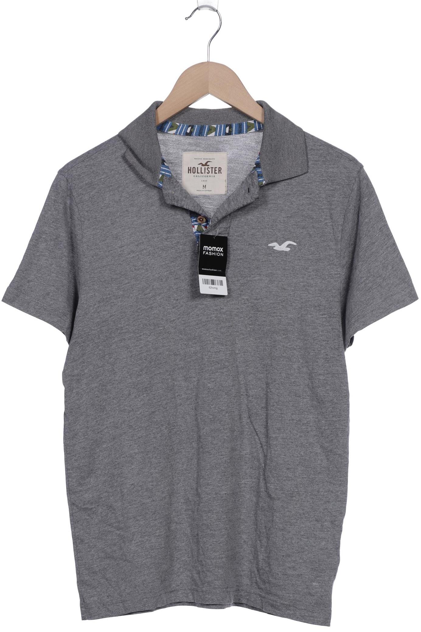 

Hollister Herren Poloshirt, grau