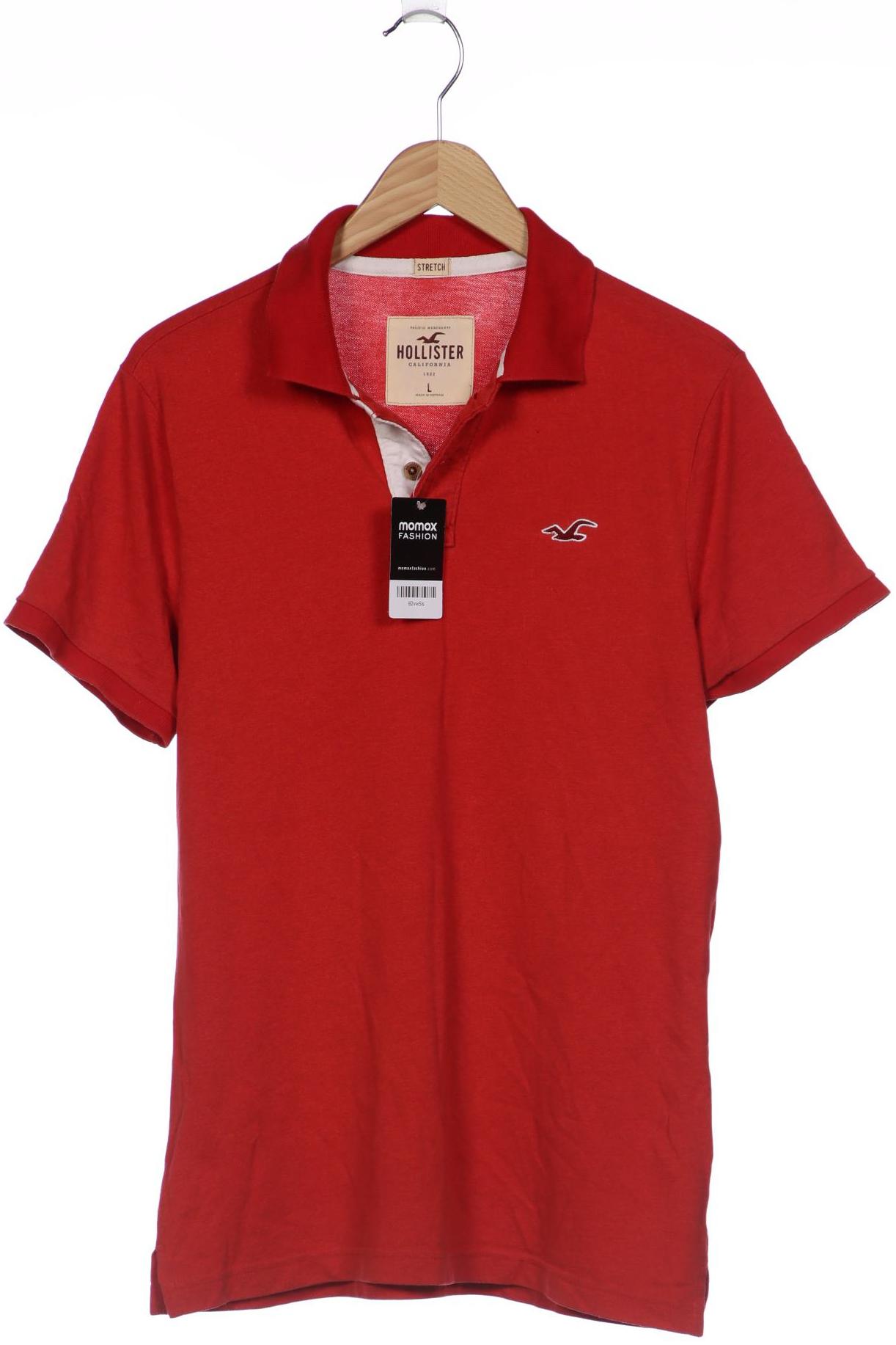 

Hollister Herren Poloshirt, rot, Gr. 52
