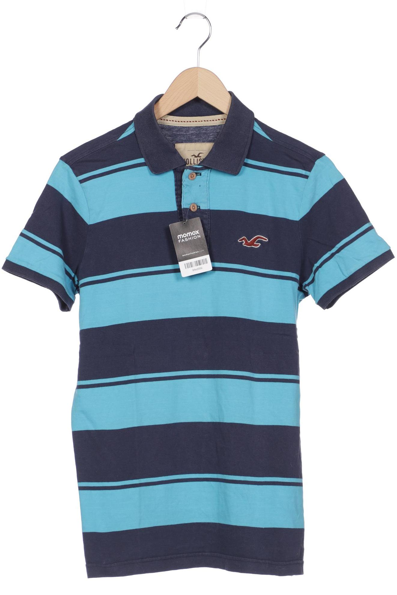 

Hollister Herren Poloshirt, blau, Gr. 48