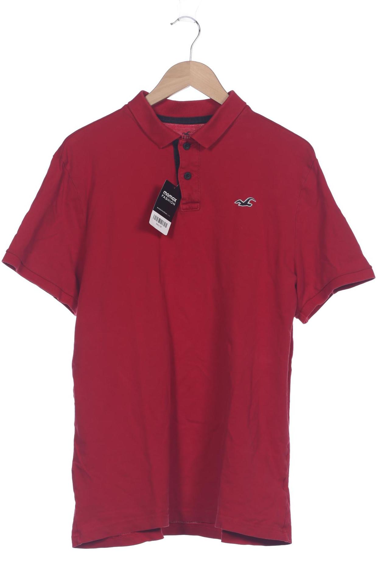 

Hollister Herren Poloshirt, rot