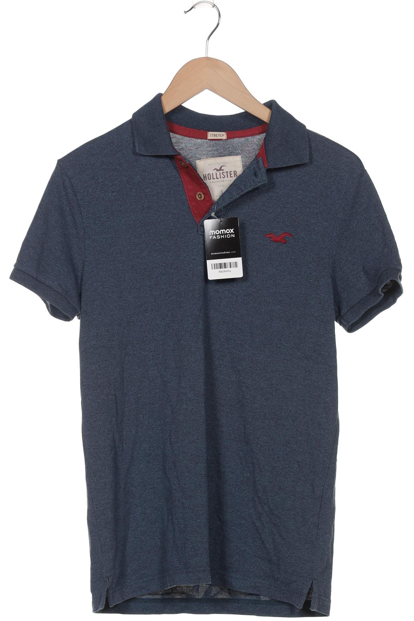 

Hollister Herren Poloshirt, blau, Gr. 46