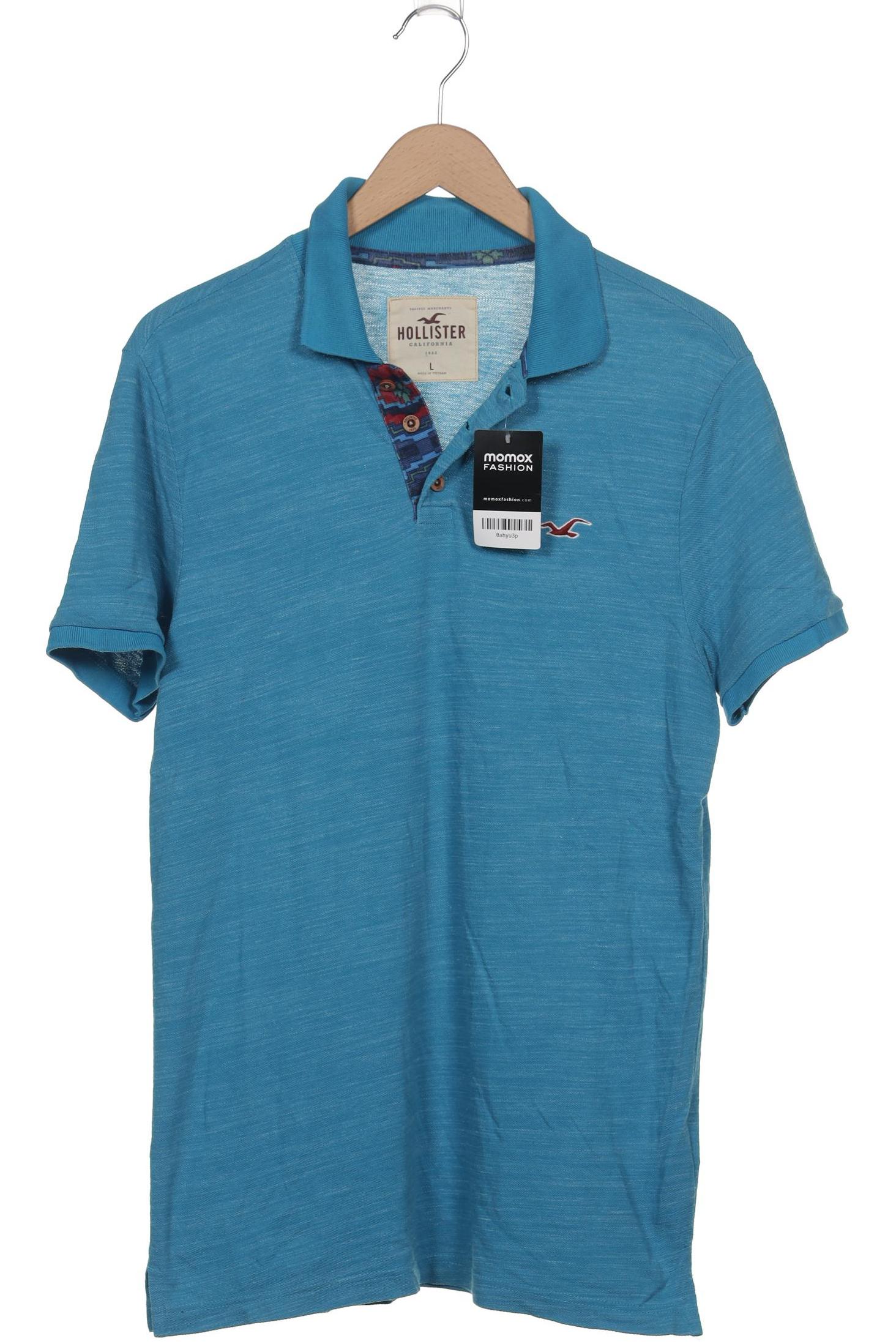 

Hollister Herren Poloshirt, blau, Gr. 52