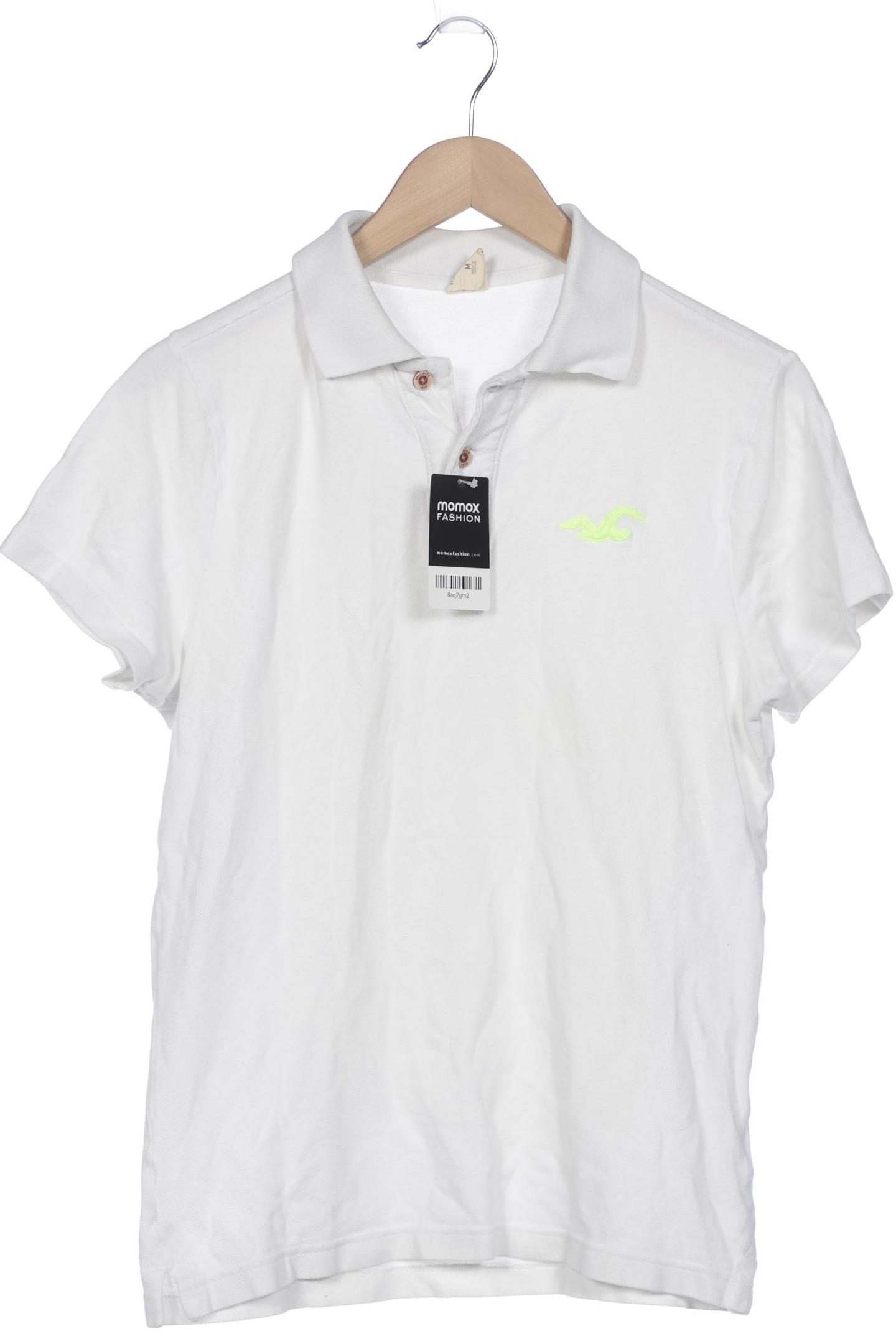 

Hollister Herren Poloshirt, weiß, Gr. 48