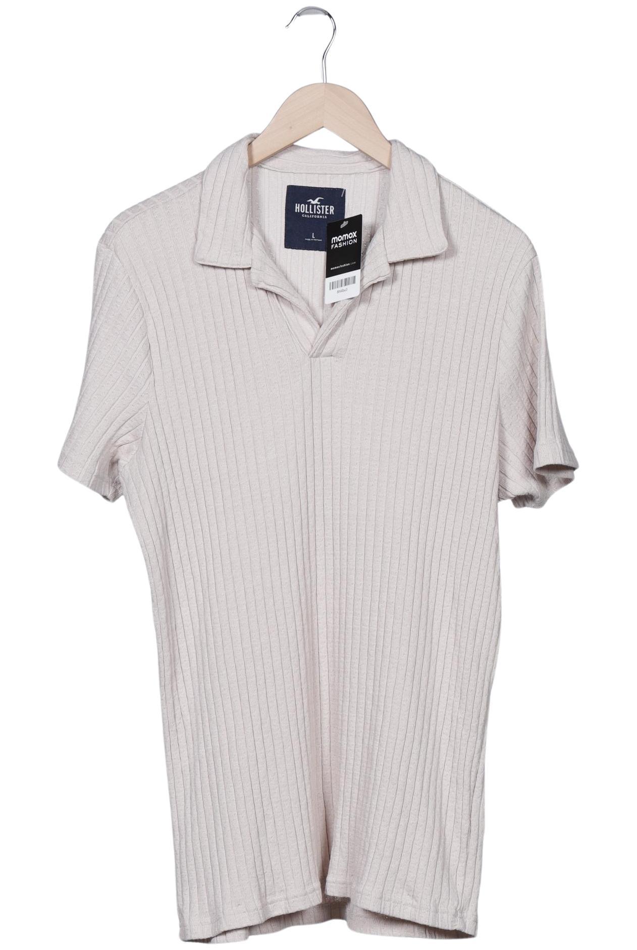 

Hollister Herren Poloshirt, beige, Gr. 52