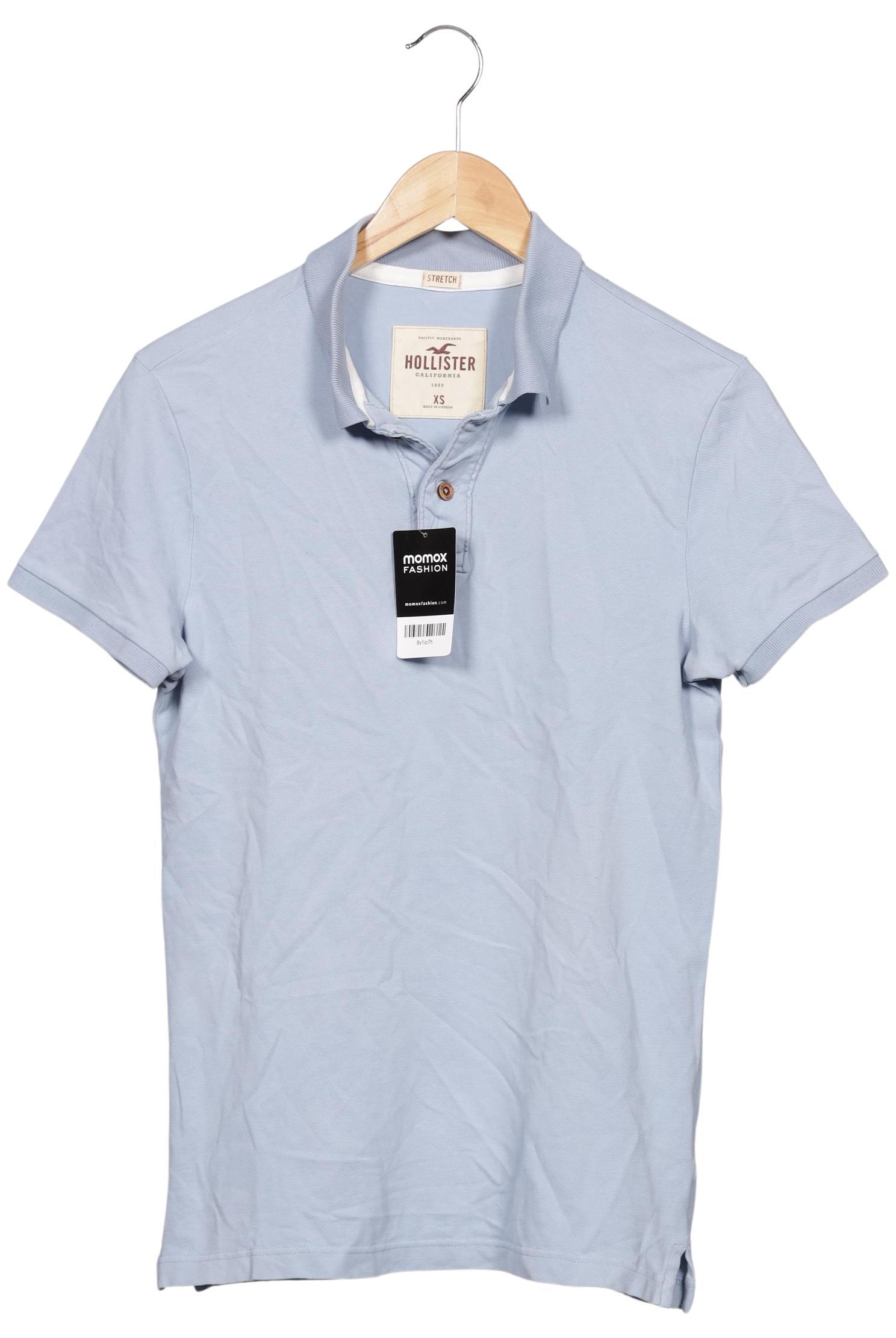 

Hollister Herren Poloshirt, hellblau, Gr. 44