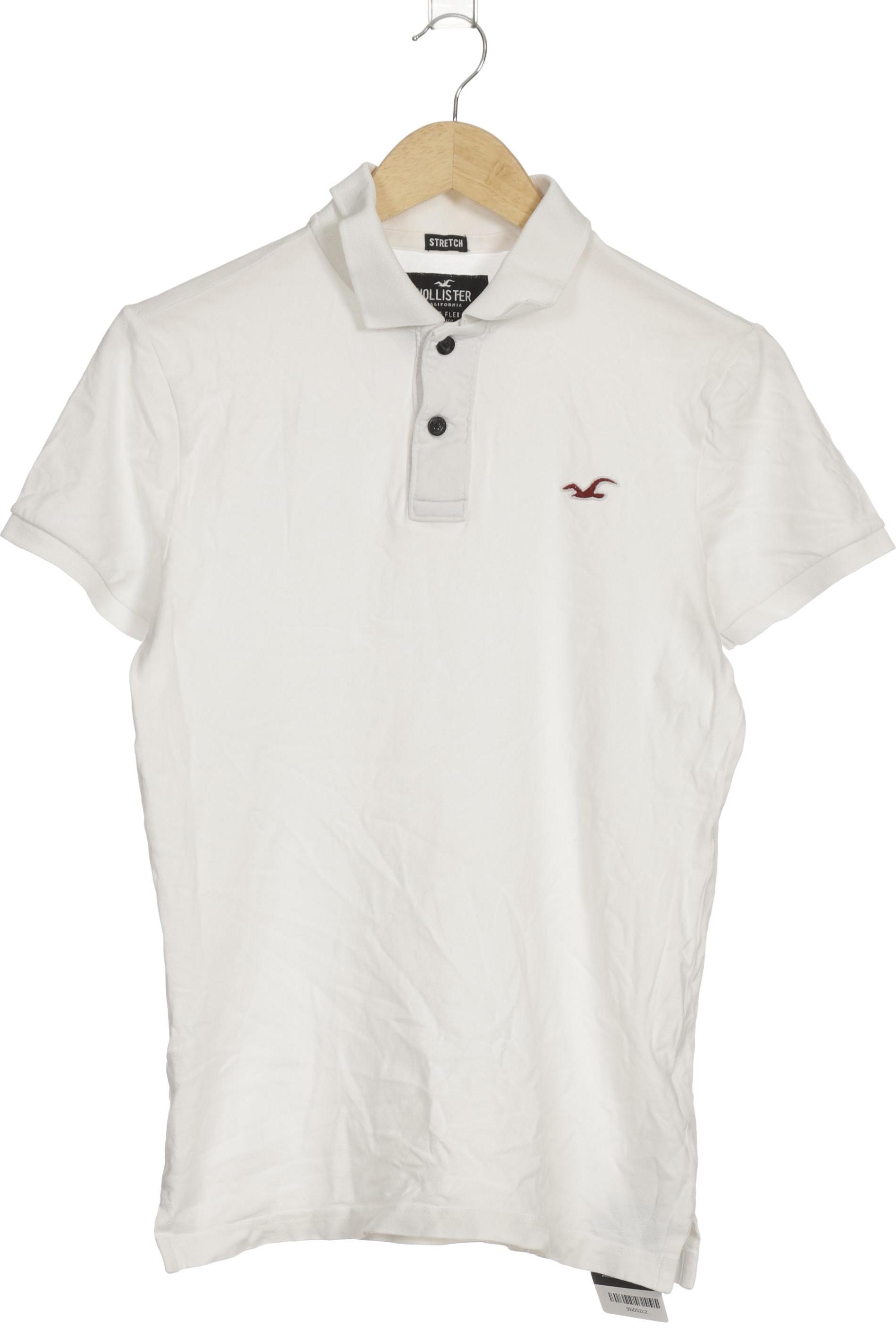 

Hollister Herren Poloshirt, weiß, Gr.