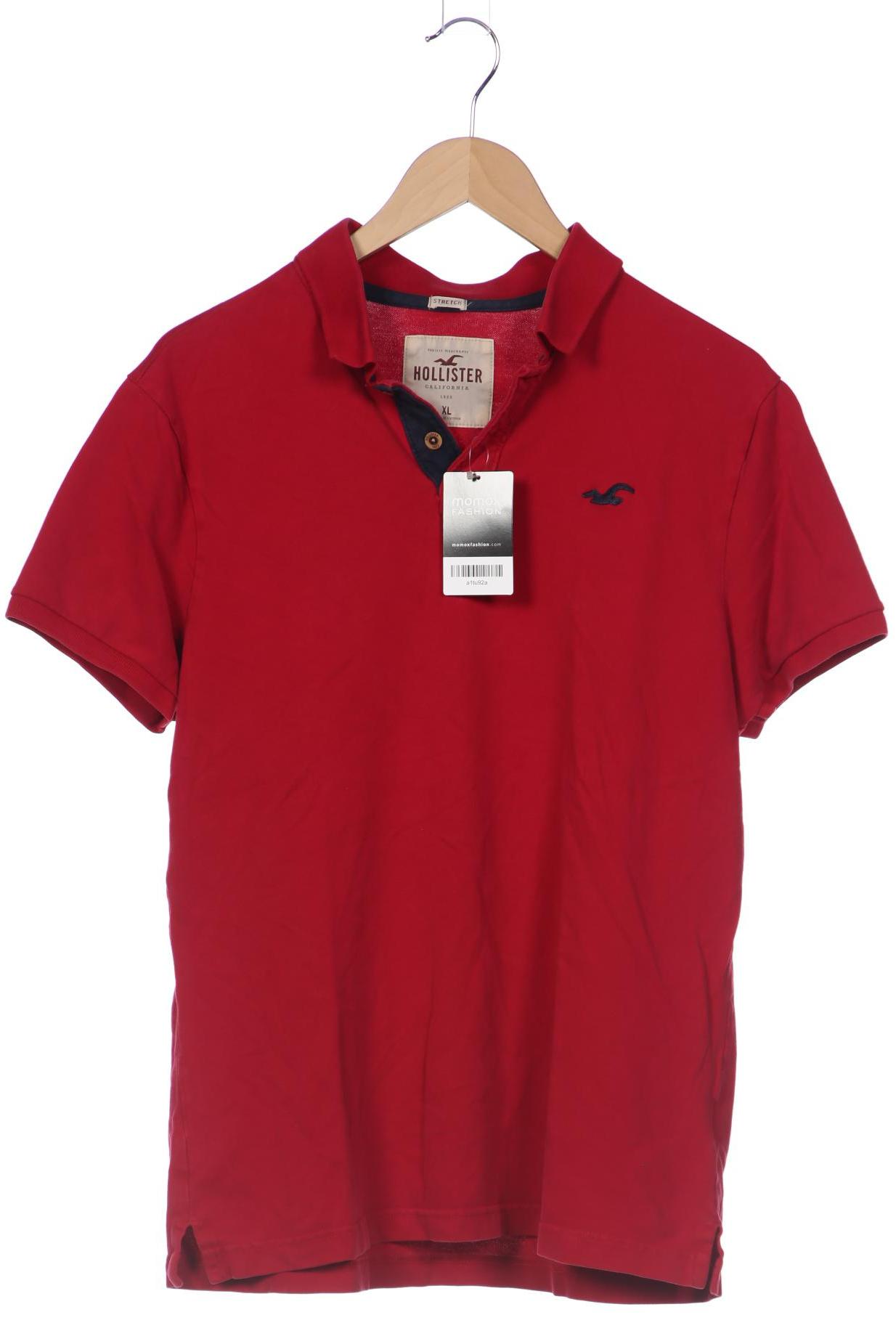 

Hollister Herren Poloshirt, rot