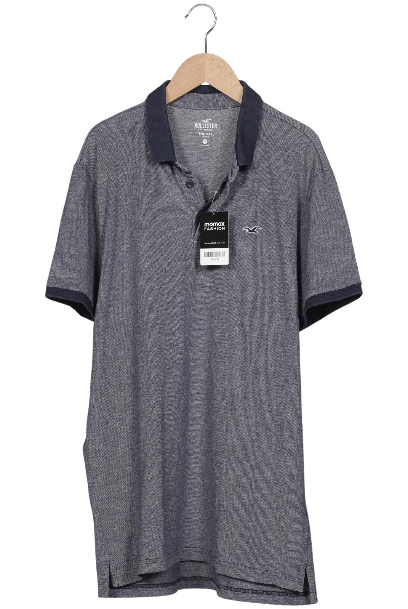 

Hollister Herren Poloshirt, marineblau, Gr. 54