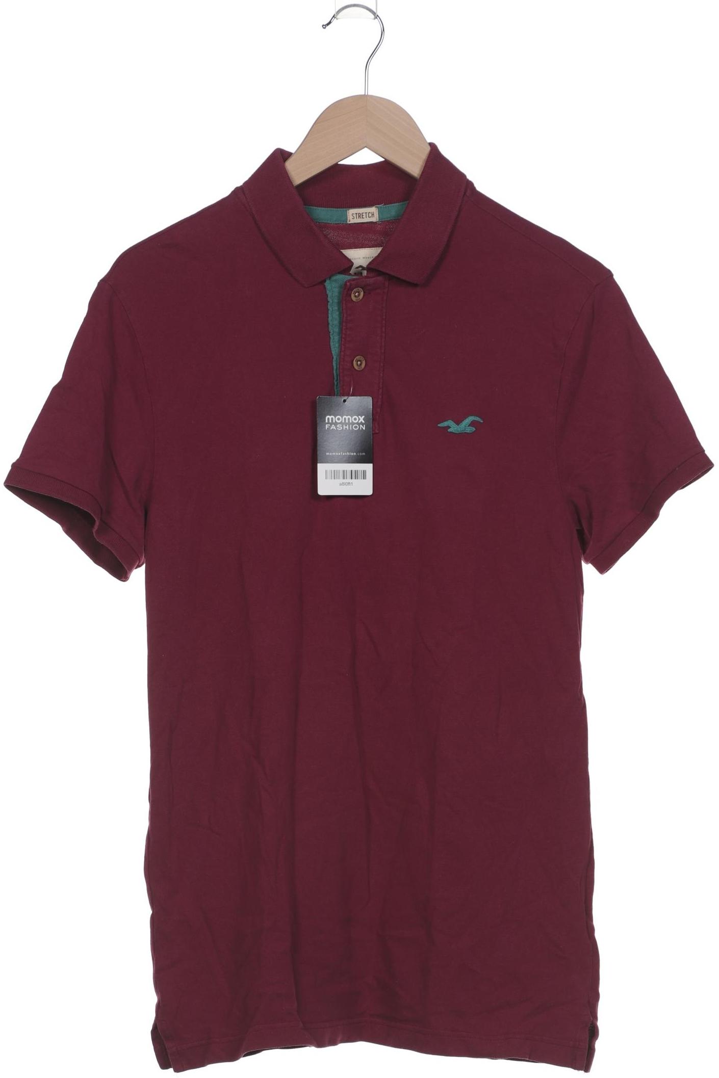 

Hollister Herren Poloshirt, bordeaux, Gr. 48