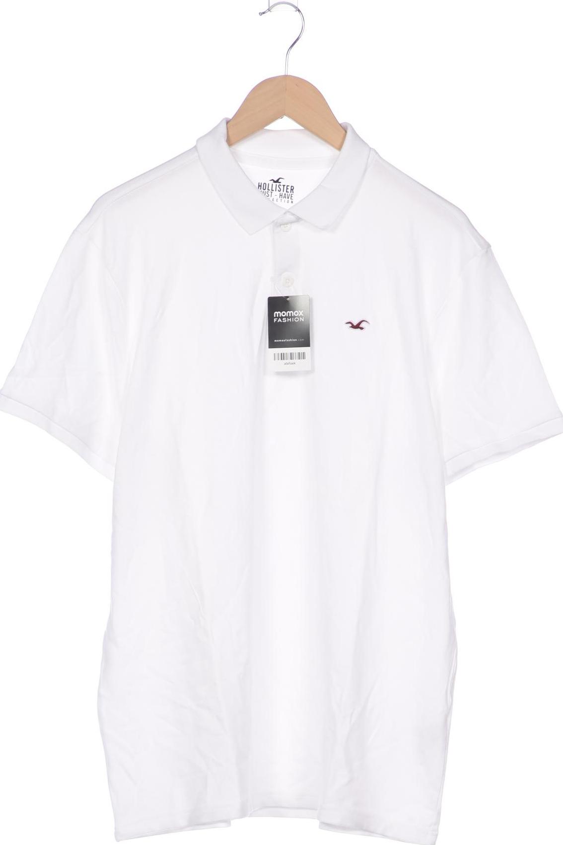 

Hollister Herren Poloshirt, weiß, Gr. 56