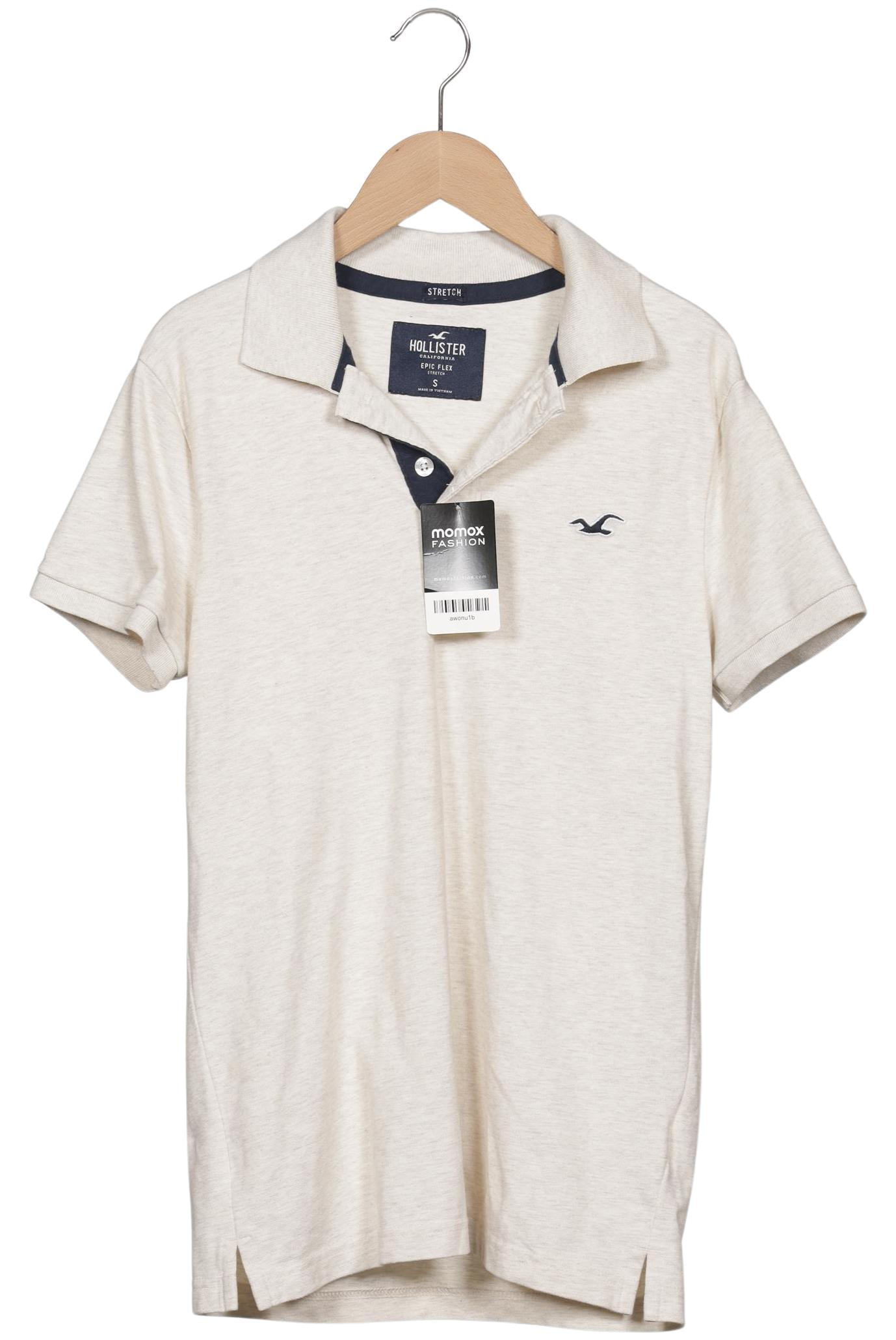 Thumbnail - Hollister Herren Poloshirt, cremeweiß, Gr. 46